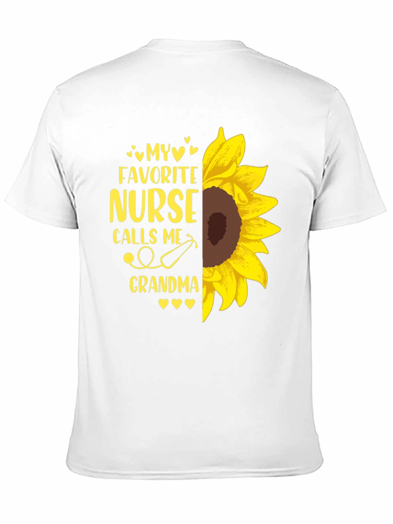 My Favorite Nurse Calls Me Grandma Sunflower T-Shirt