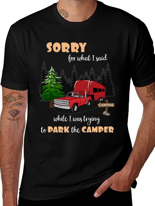 Sorry Camping T-Shirt