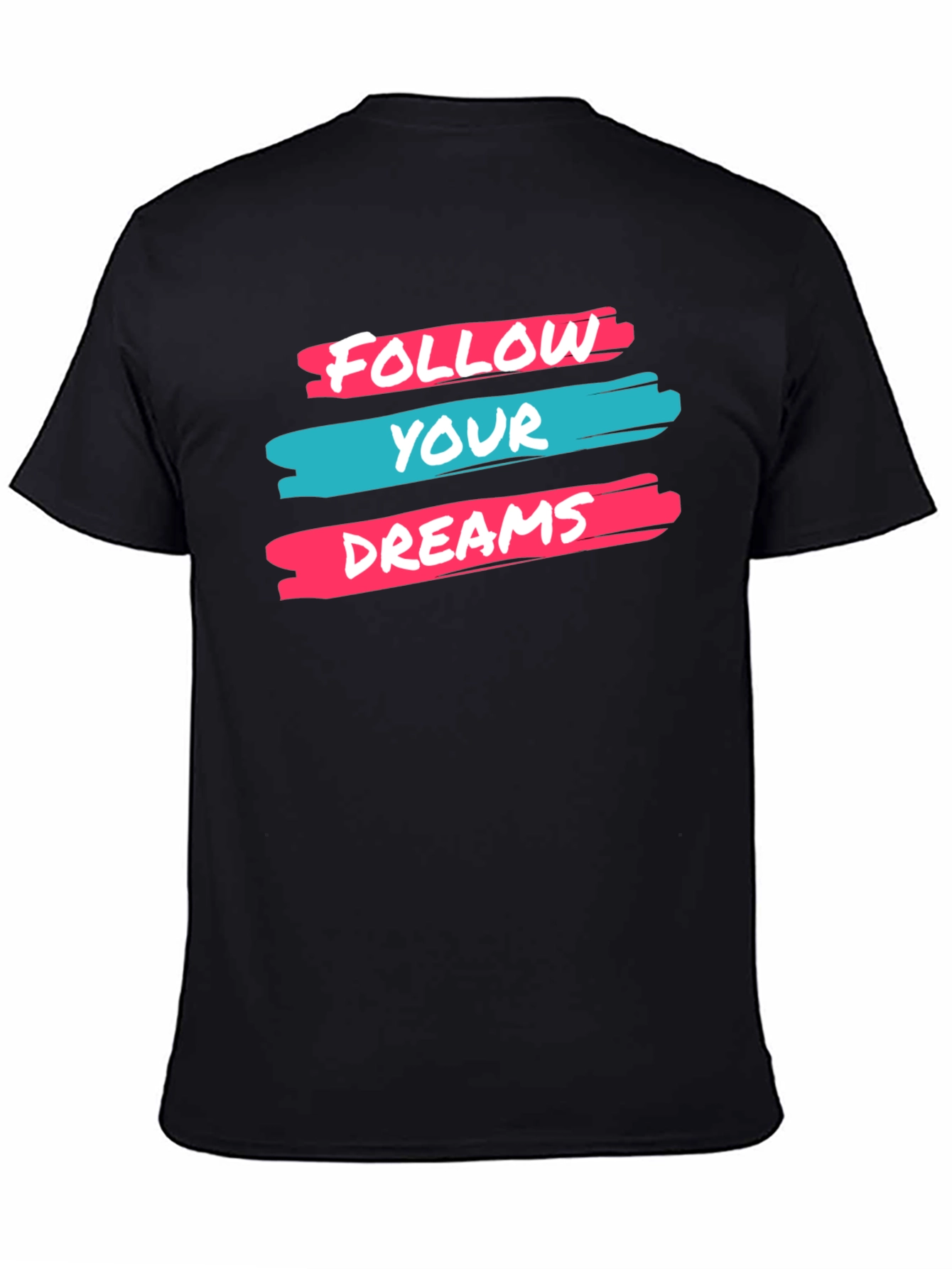 Follow Your Dreams Graphic Tee - Black