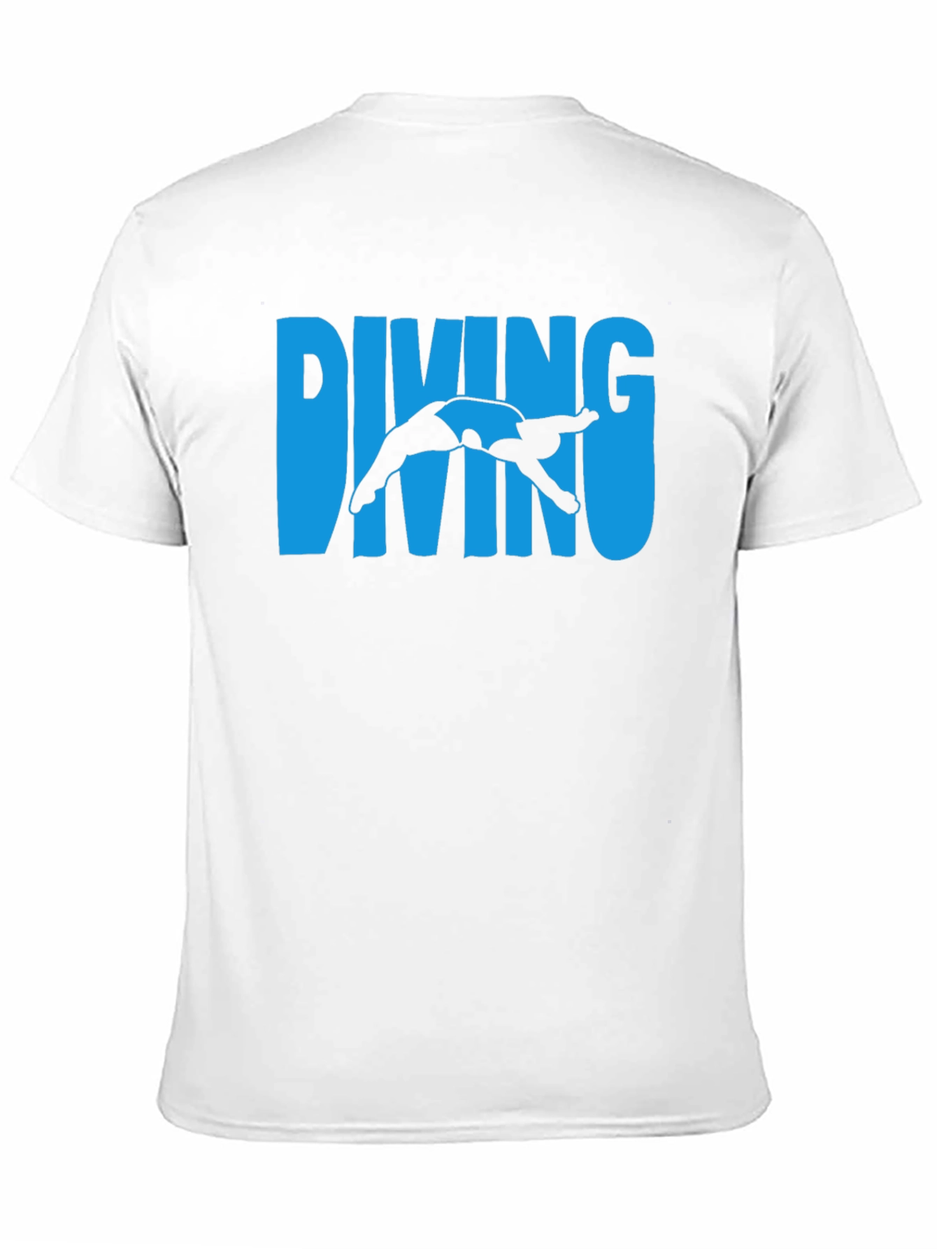 Diving T-Shirt - Cool Diver Silhouette Tee