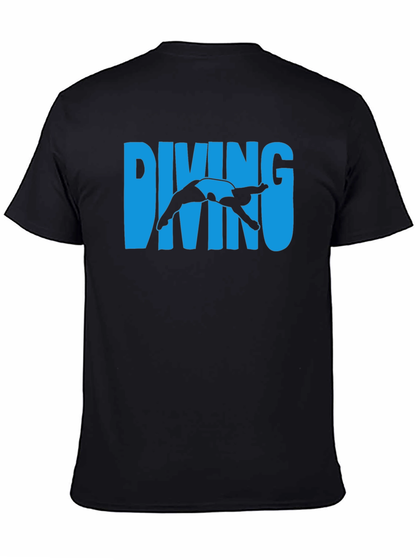 Diving T-Shirt - Cool Diver Silhouette Tee