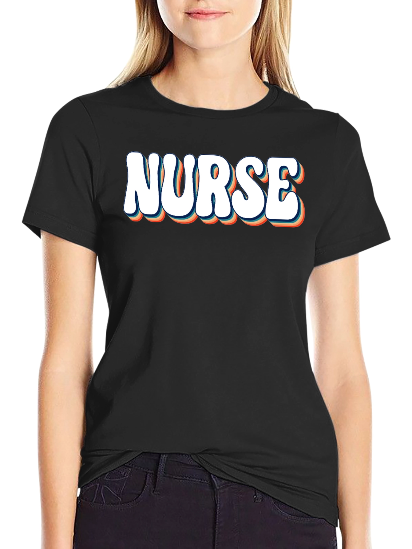Retro Nurse T-Shirt - Comfortable Tee
