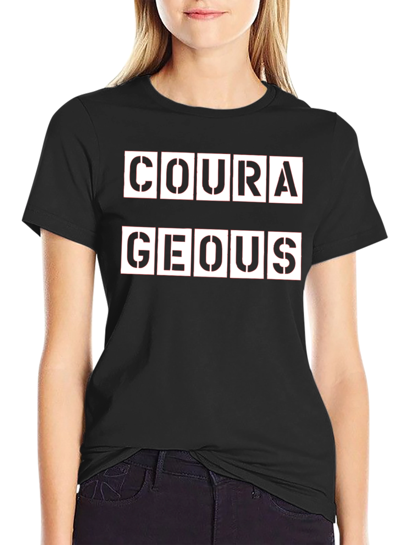 Courageous Graphic T-Shirt