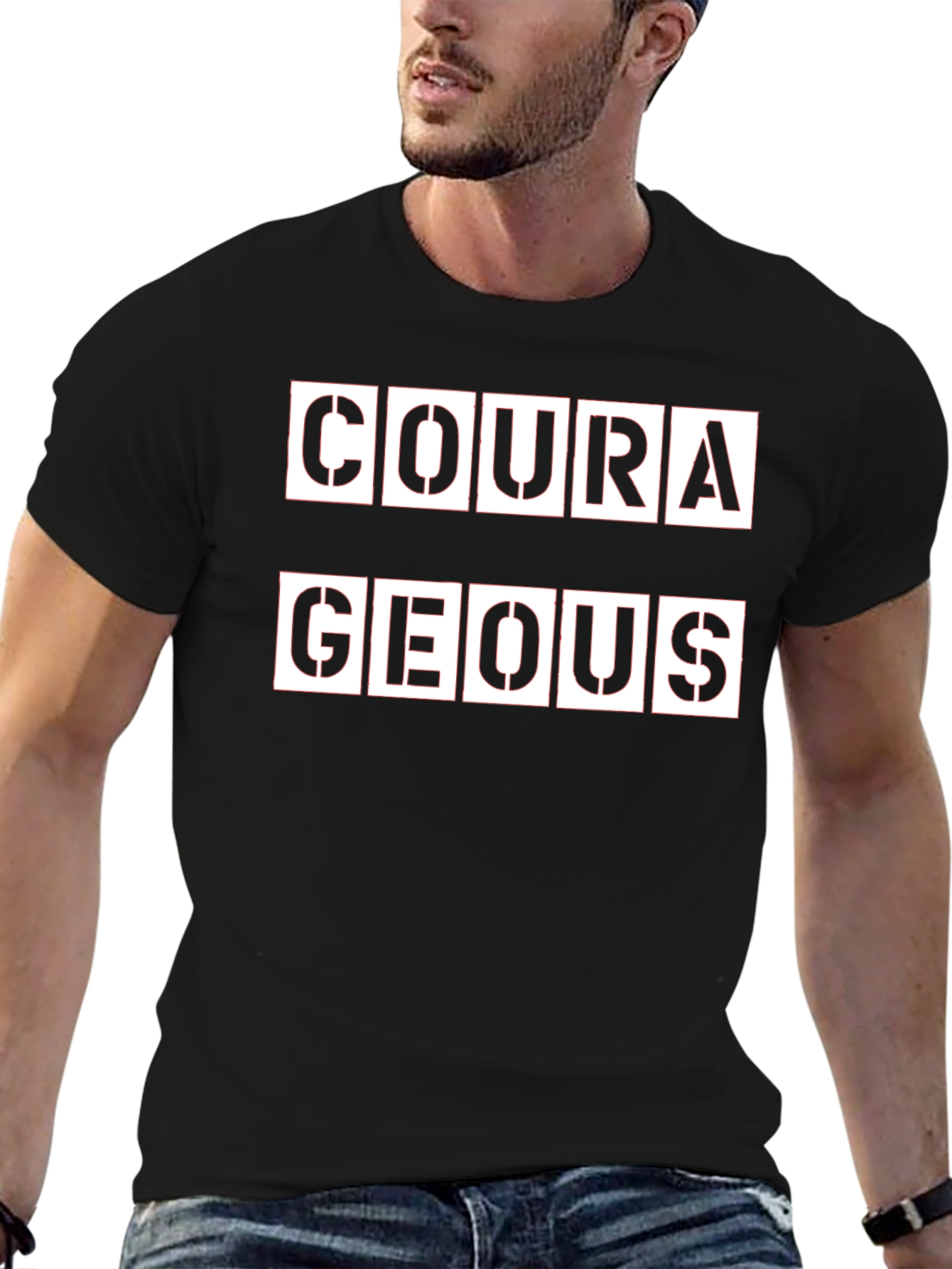 Courageous Graphic T-Shirt