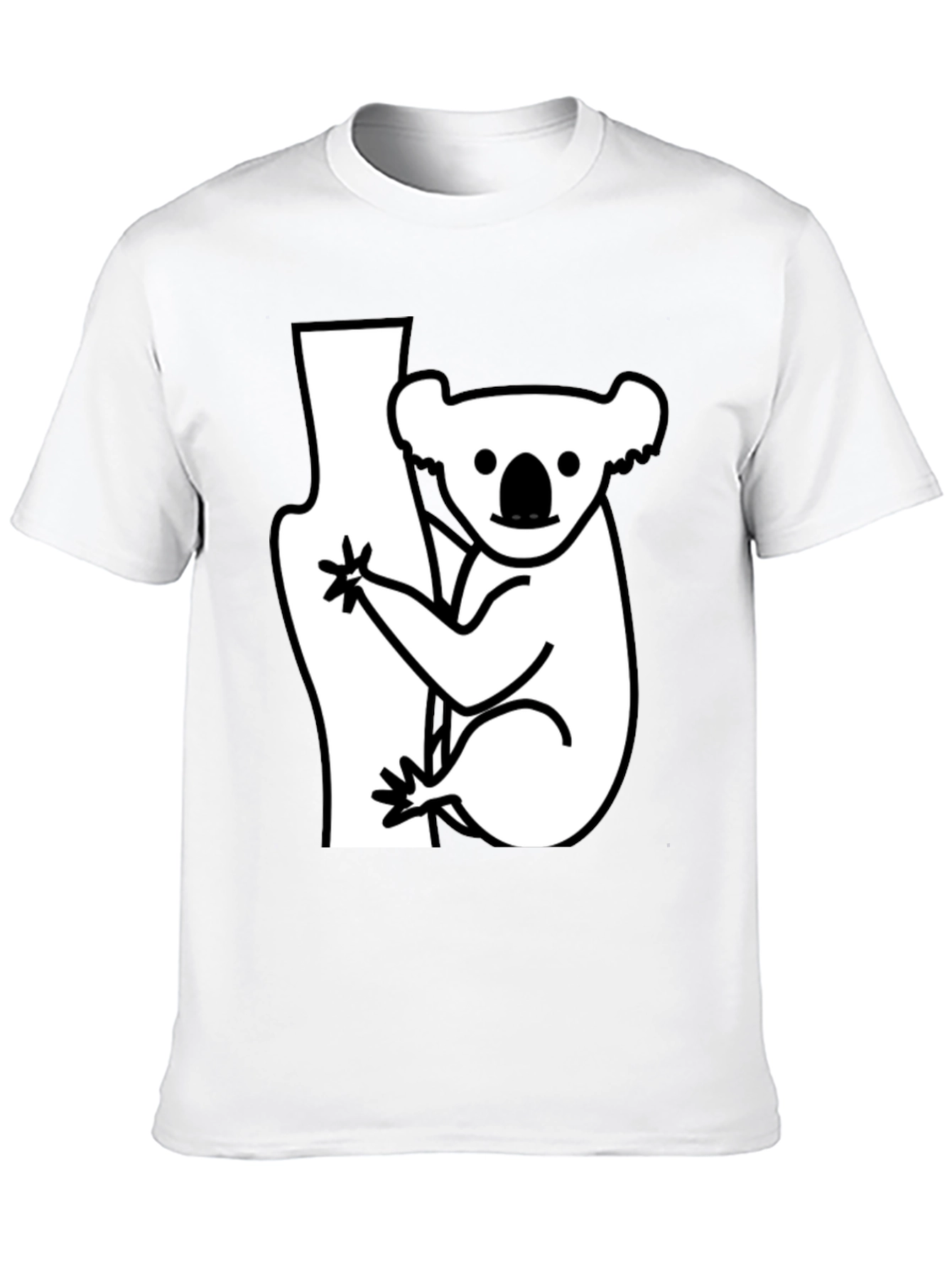 Koala Graphic Tee - Casual Comfort