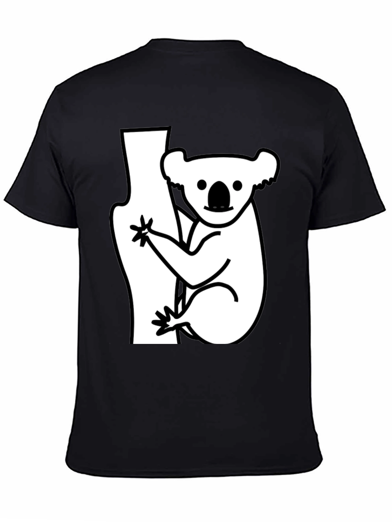 Koala Graphic Tee - Casual Comfort