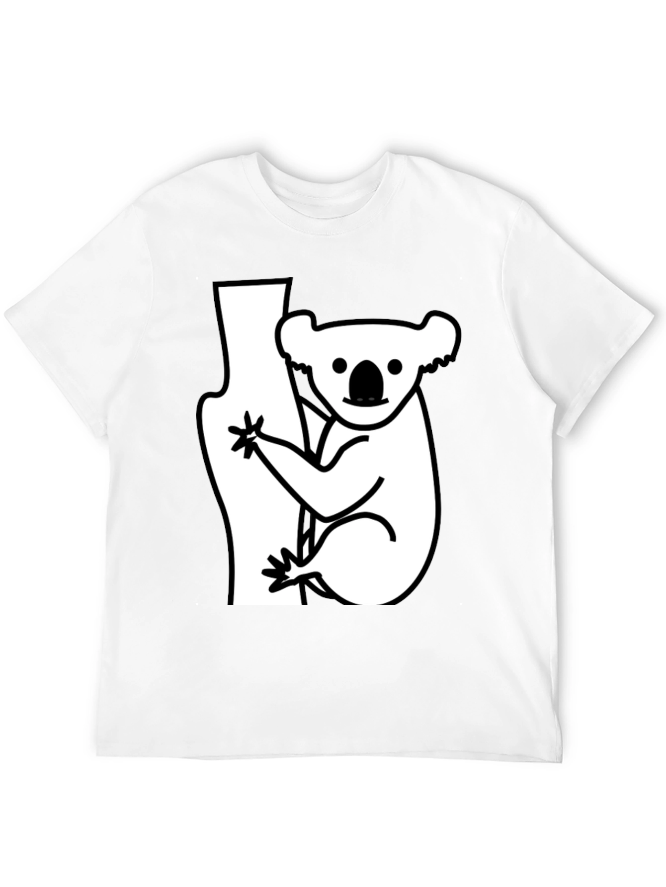 Koala Graphic Tee - Casual Comfort