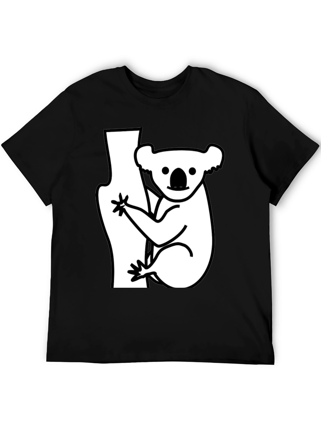 Koala Graphic Tee - Casual Comfort