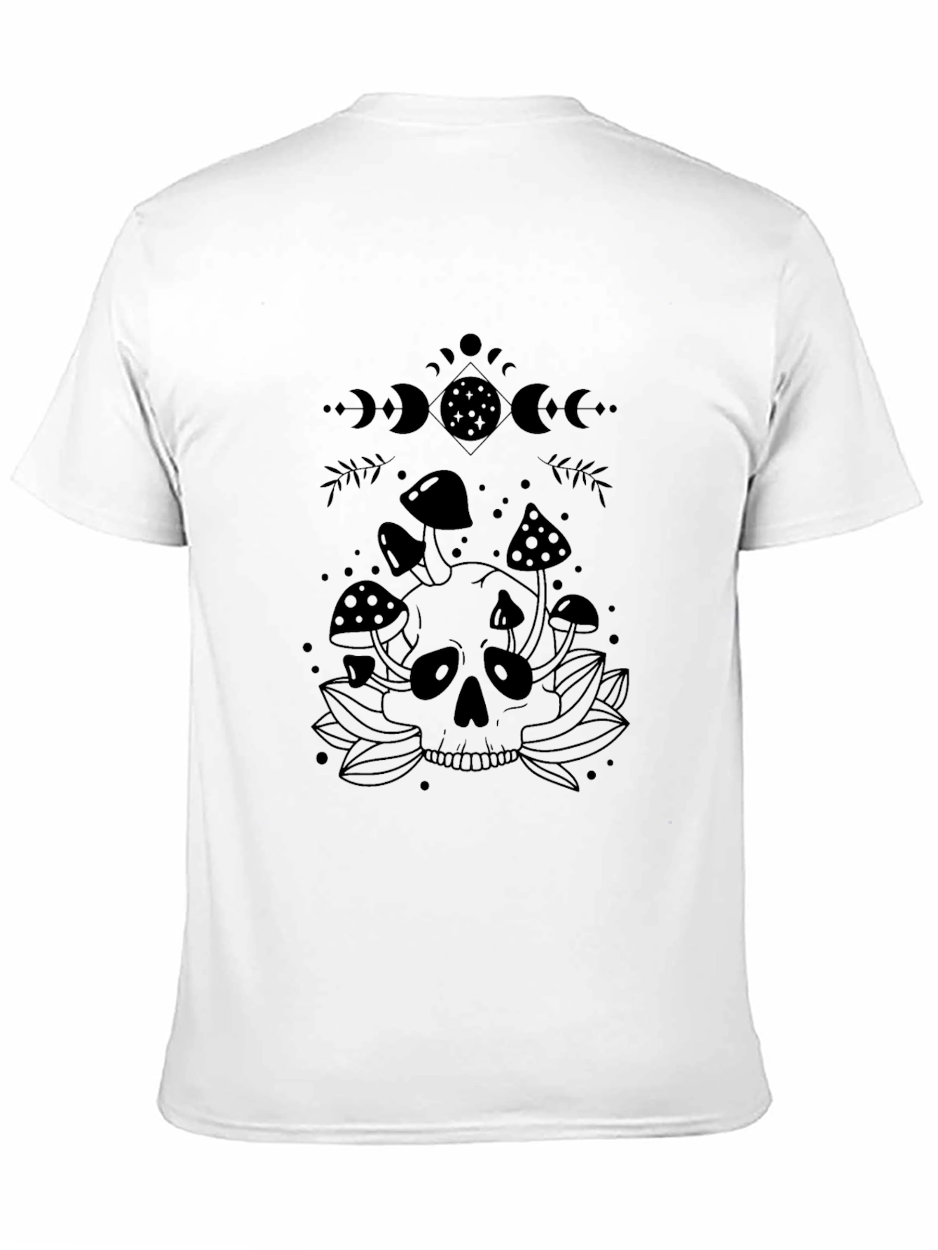 Skull & Mushroom Graphic Tee