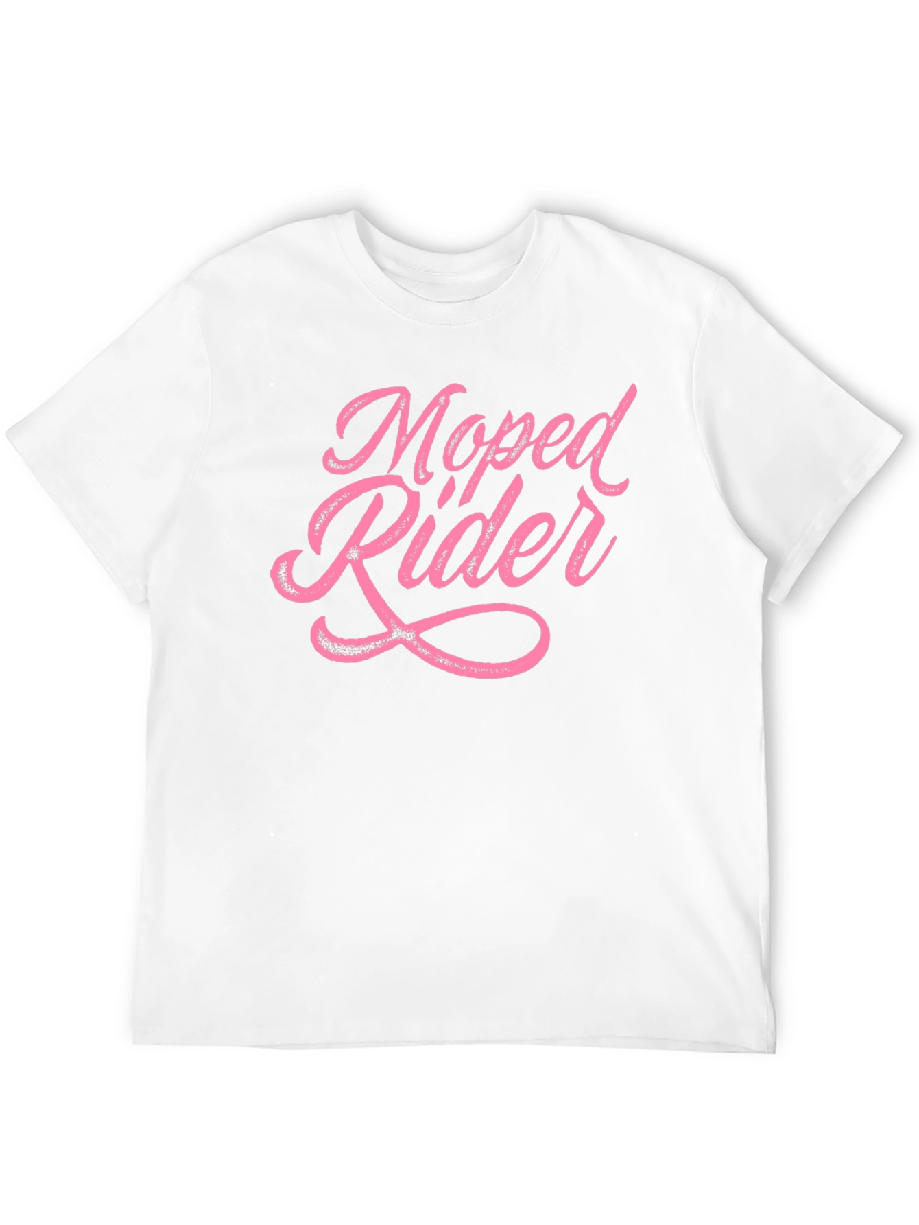 Moped Rider Graphic Tee