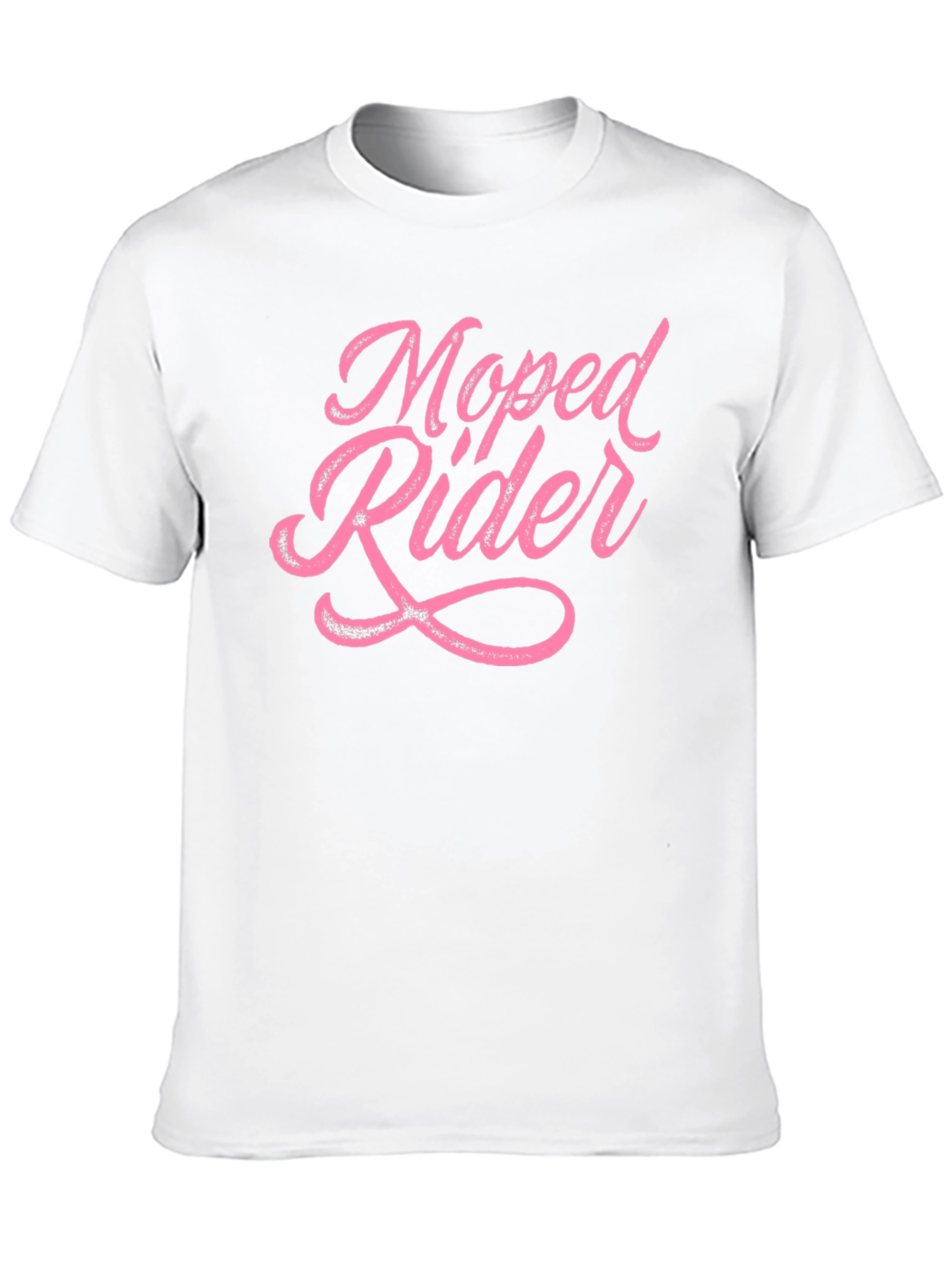 Moped Rider Graphic Tee