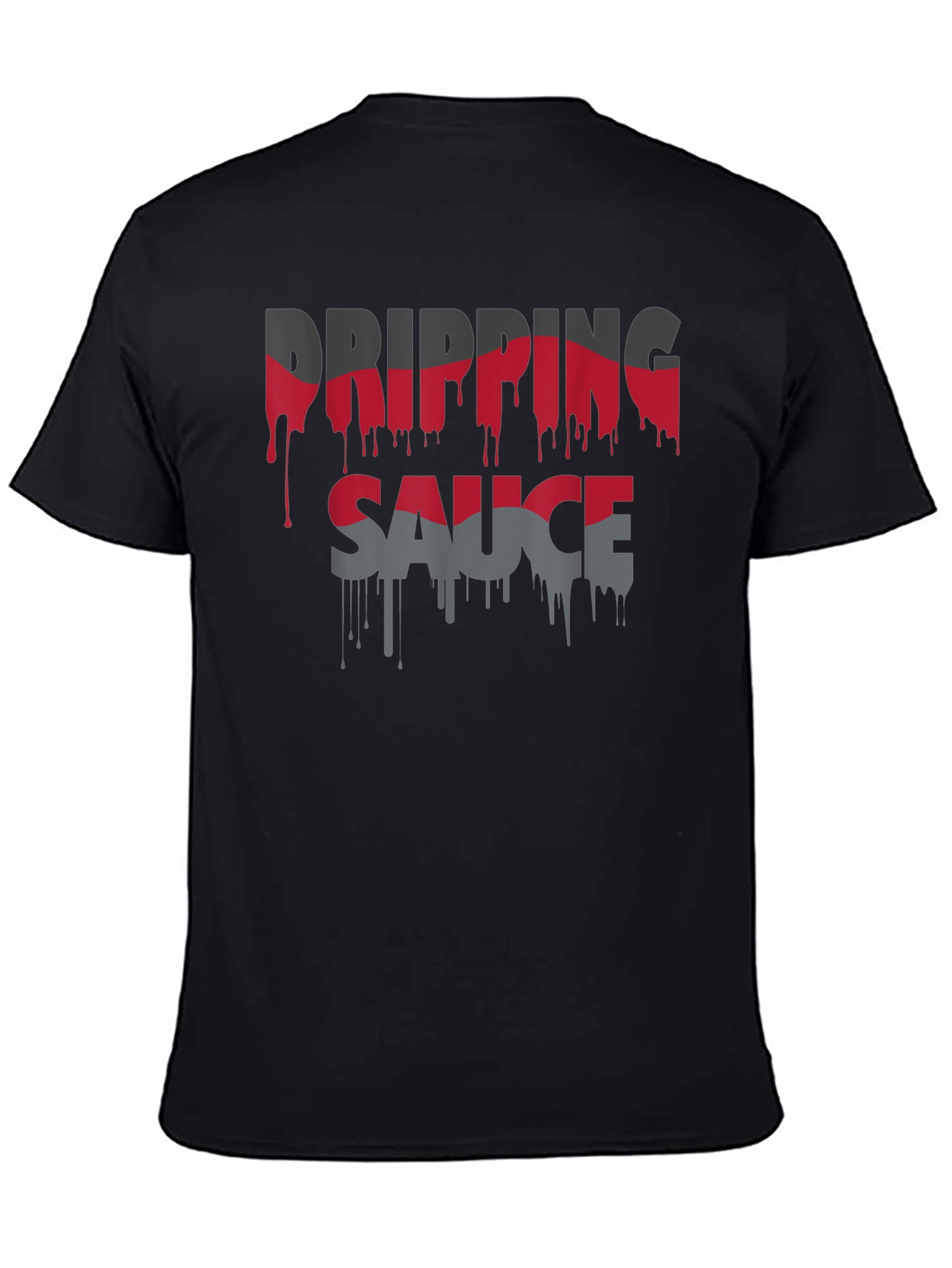 Dripping Sauce Graphic Tee - Trendy Style