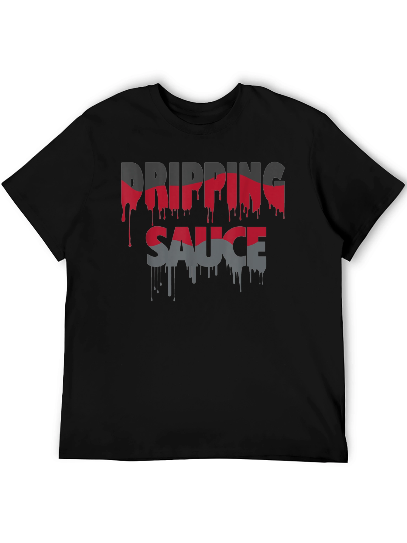 Dripping Sauce Graphic Tee - Trendy Style