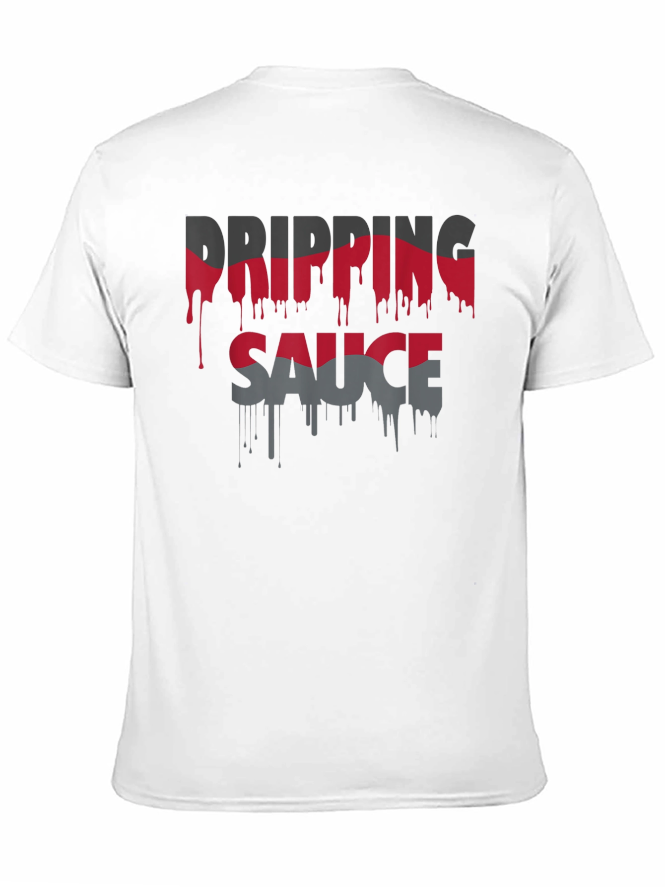 Dripping Sauce Graphic Tee - Trendy Style