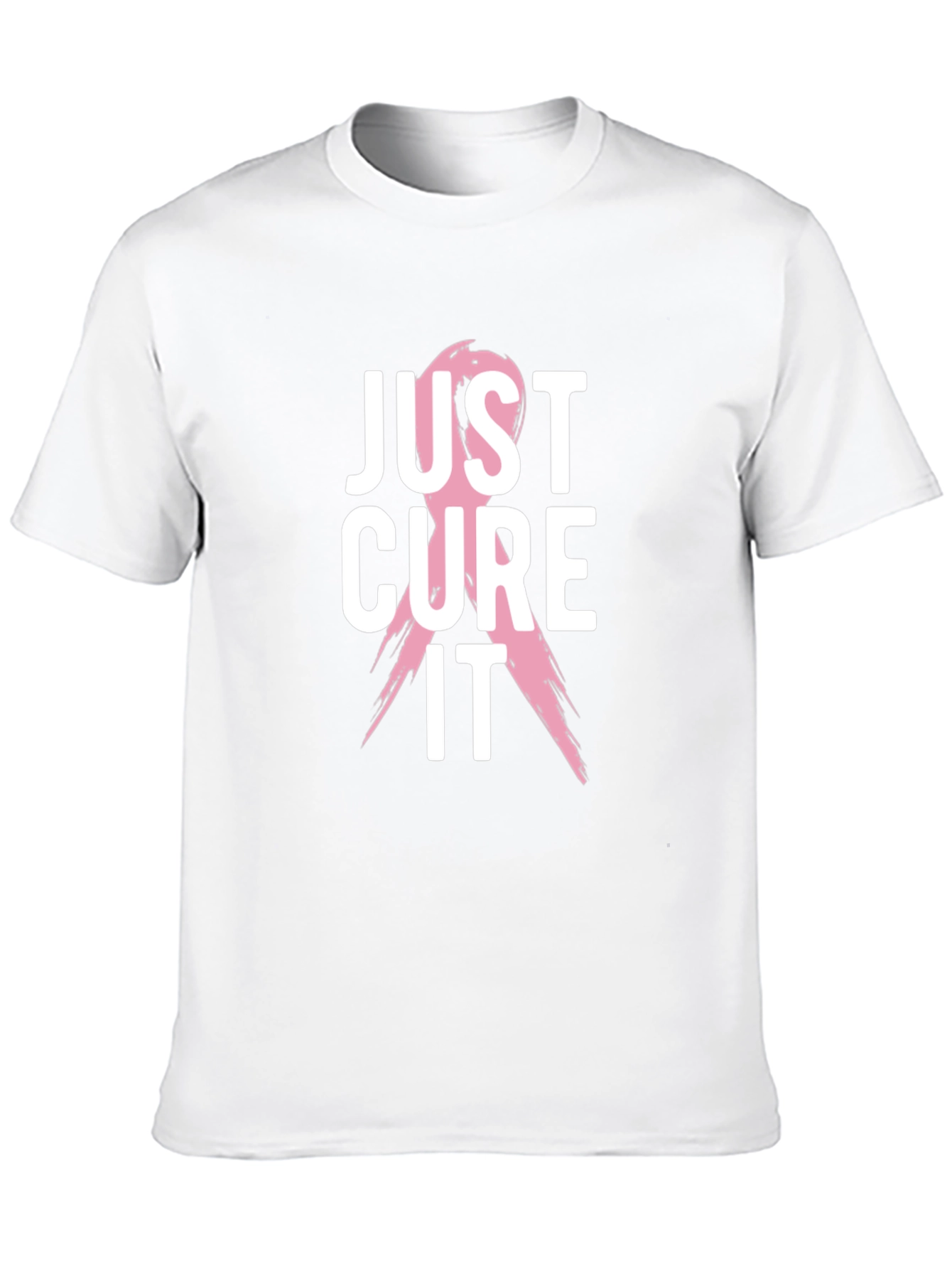 Just Cure It T-Shirt - Breast Cancer Awareness