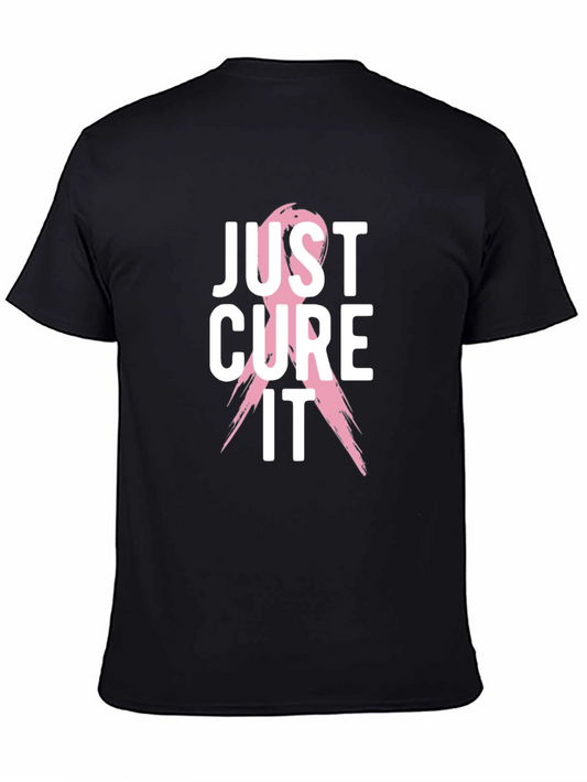 Just Cure It T-Shirt - Breast Cancer Awareness
