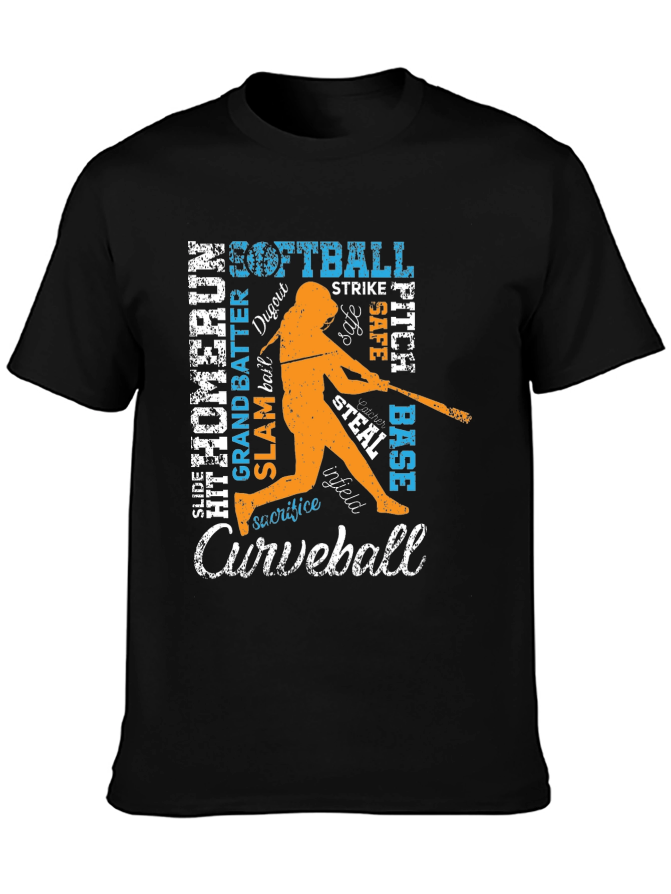 Softball Graphic T-Shirt
