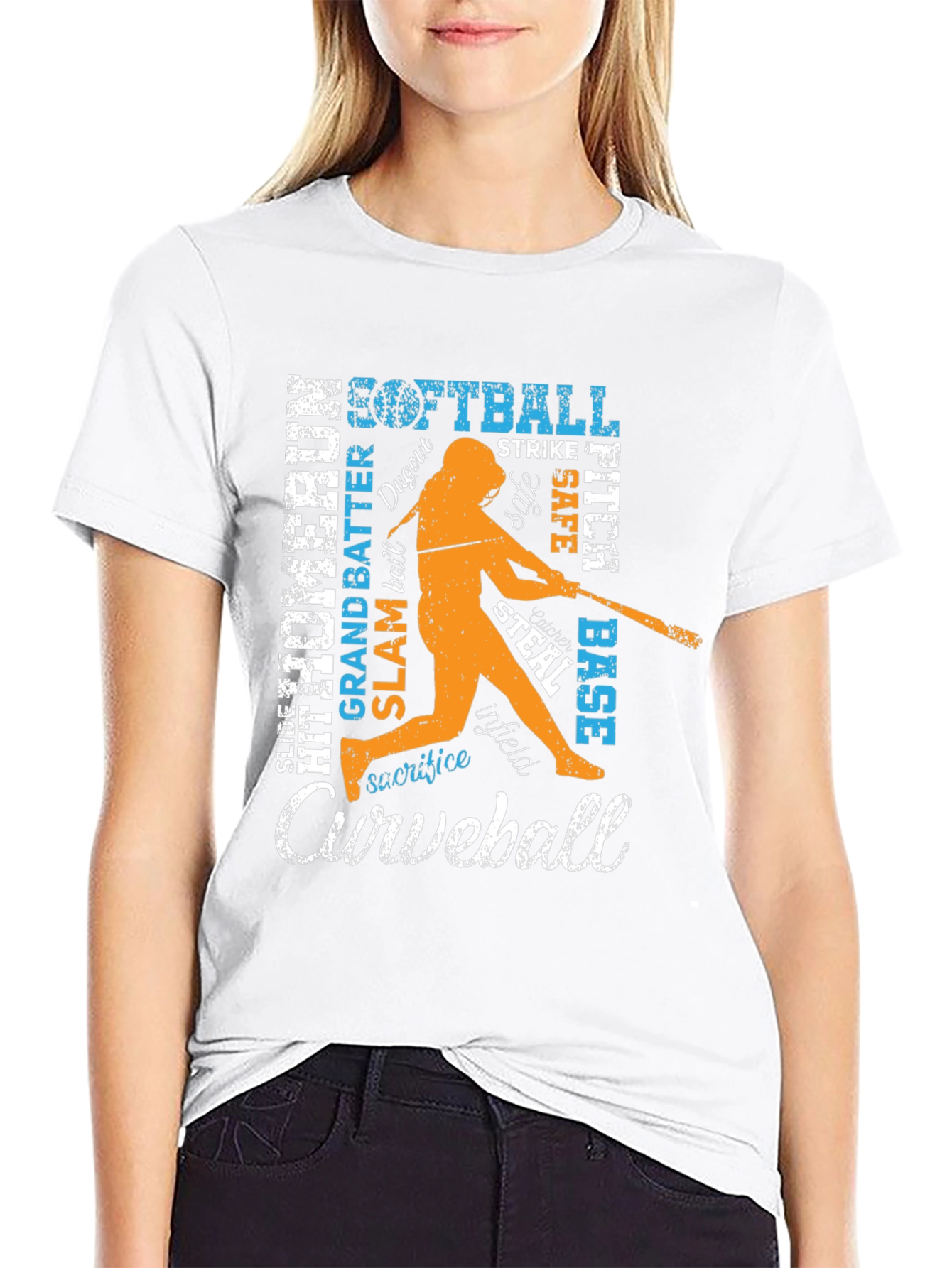Softball Graphic T-Shirt