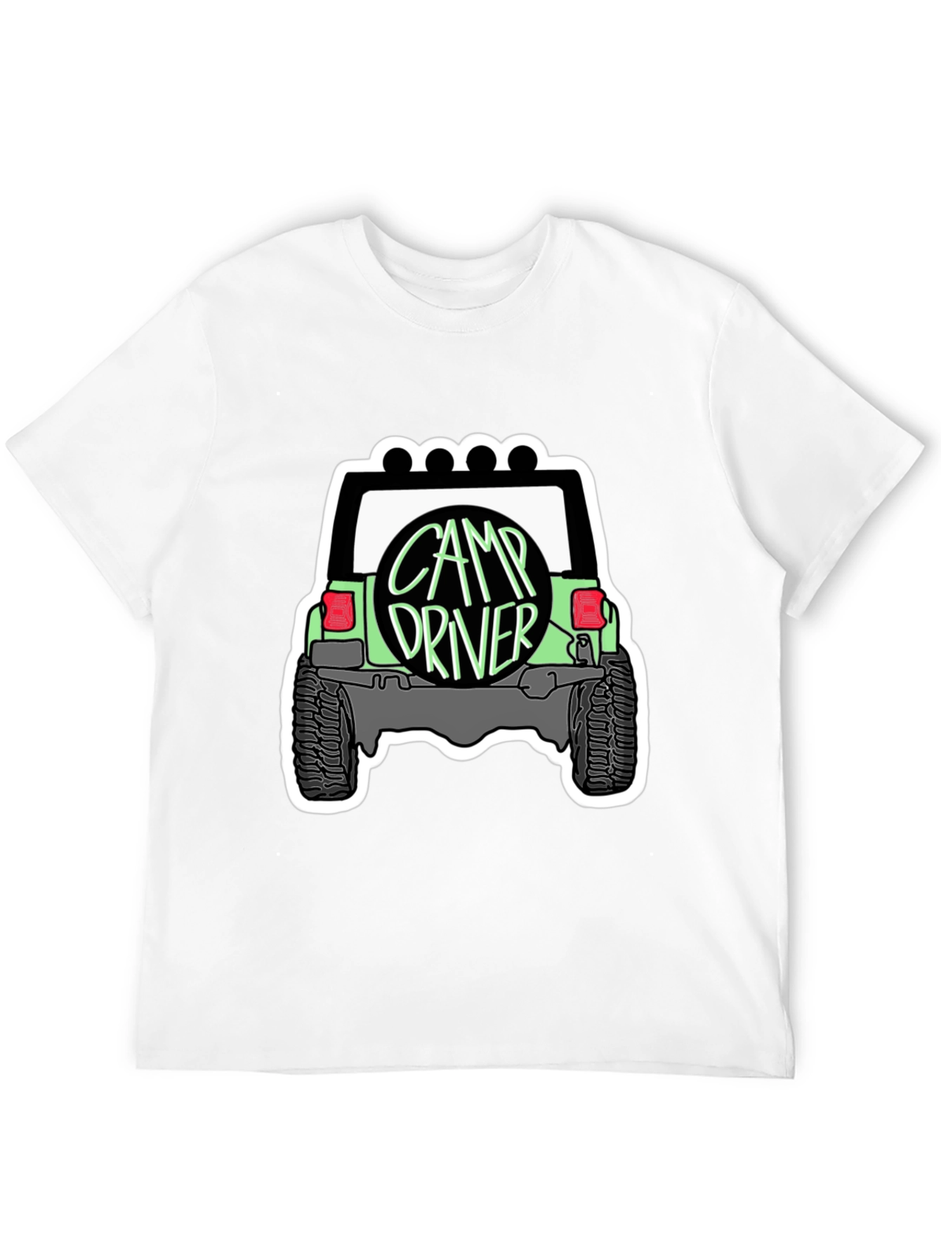 Camp Driver Off-Road Vehicle Graphic Tee