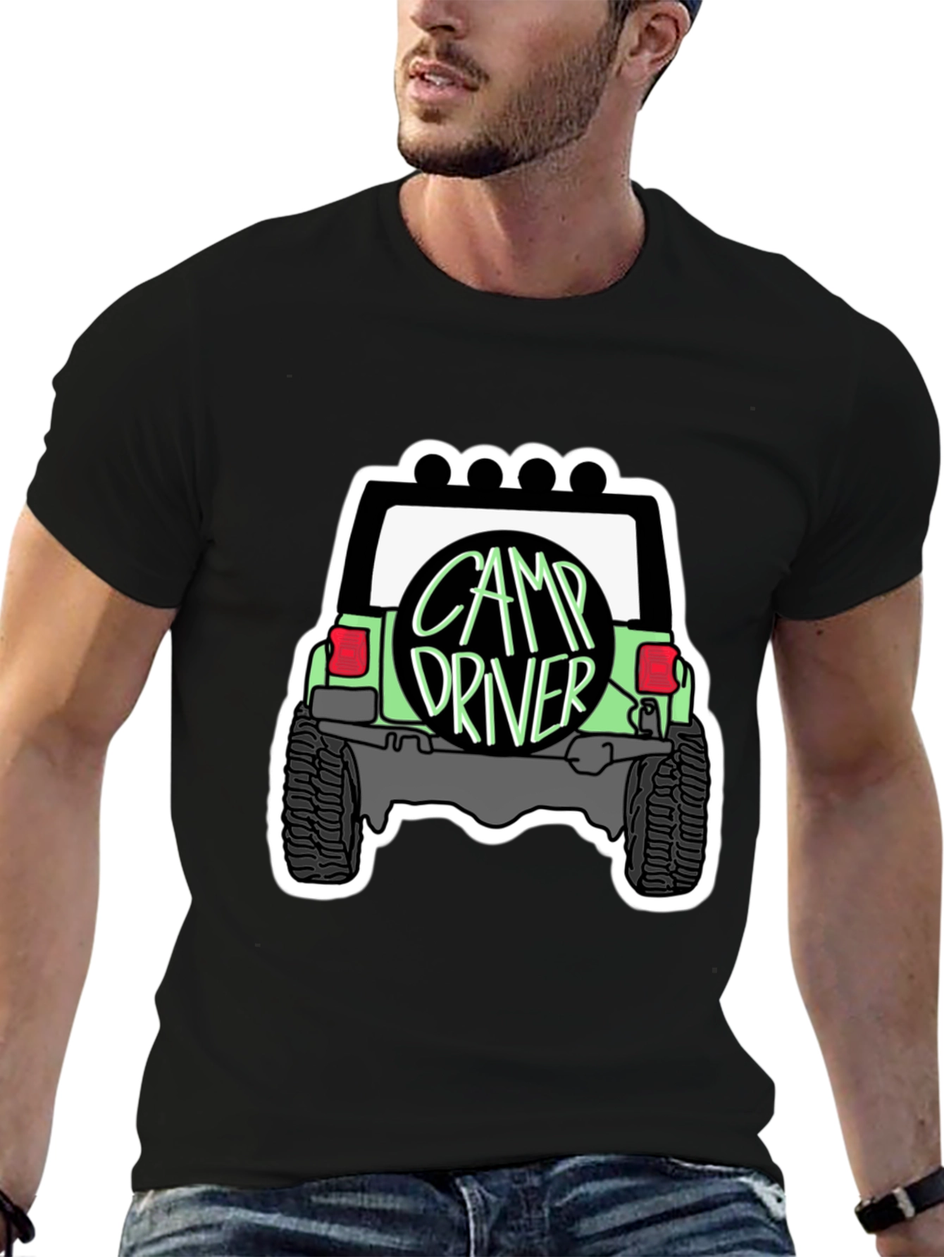Camp Driver Off-Road Vehicle Graphic Tee