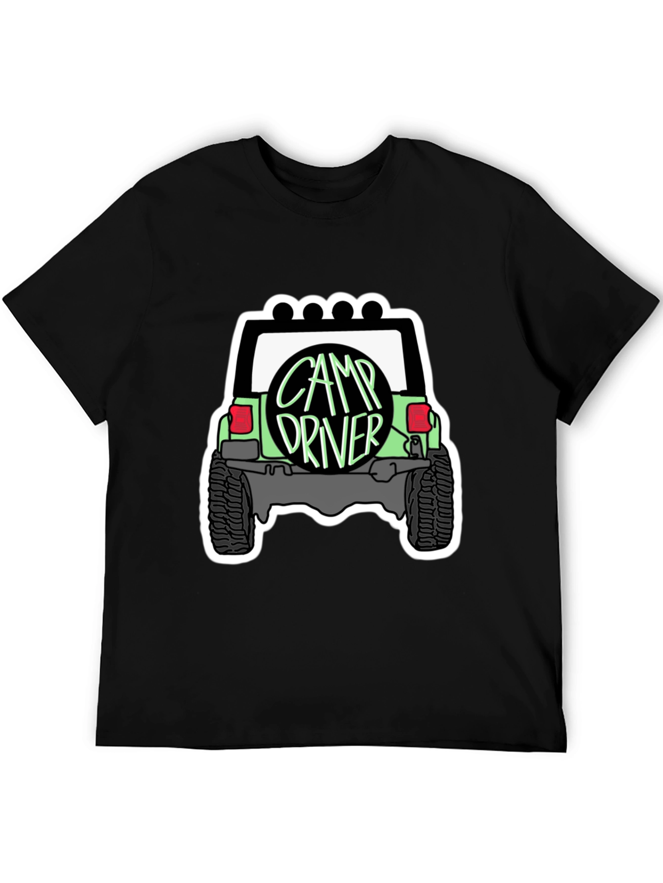 Camp Driver Off-Road Vehicle Graphic Tee