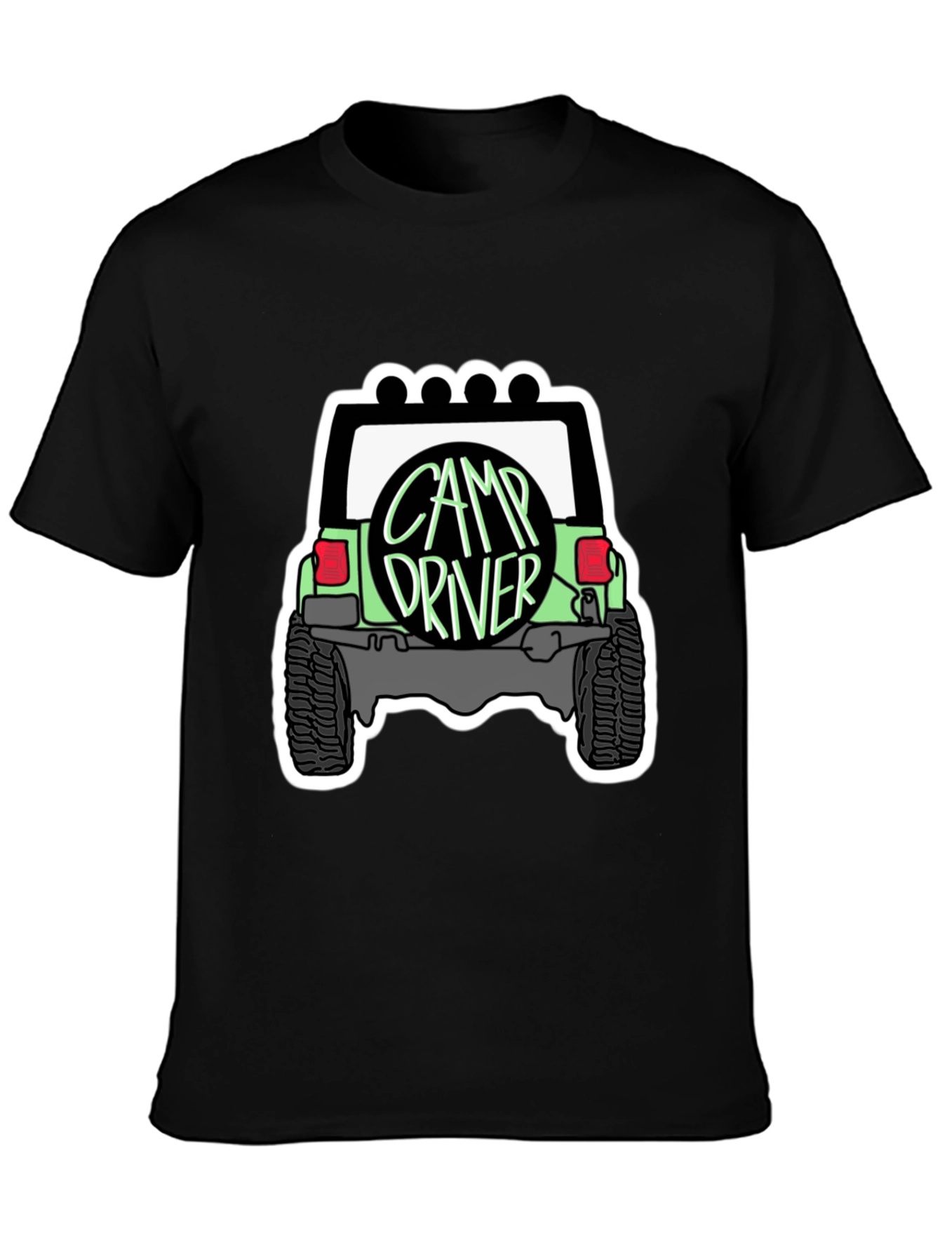Camp Driver Off-Road Vehicle Graphic Tee