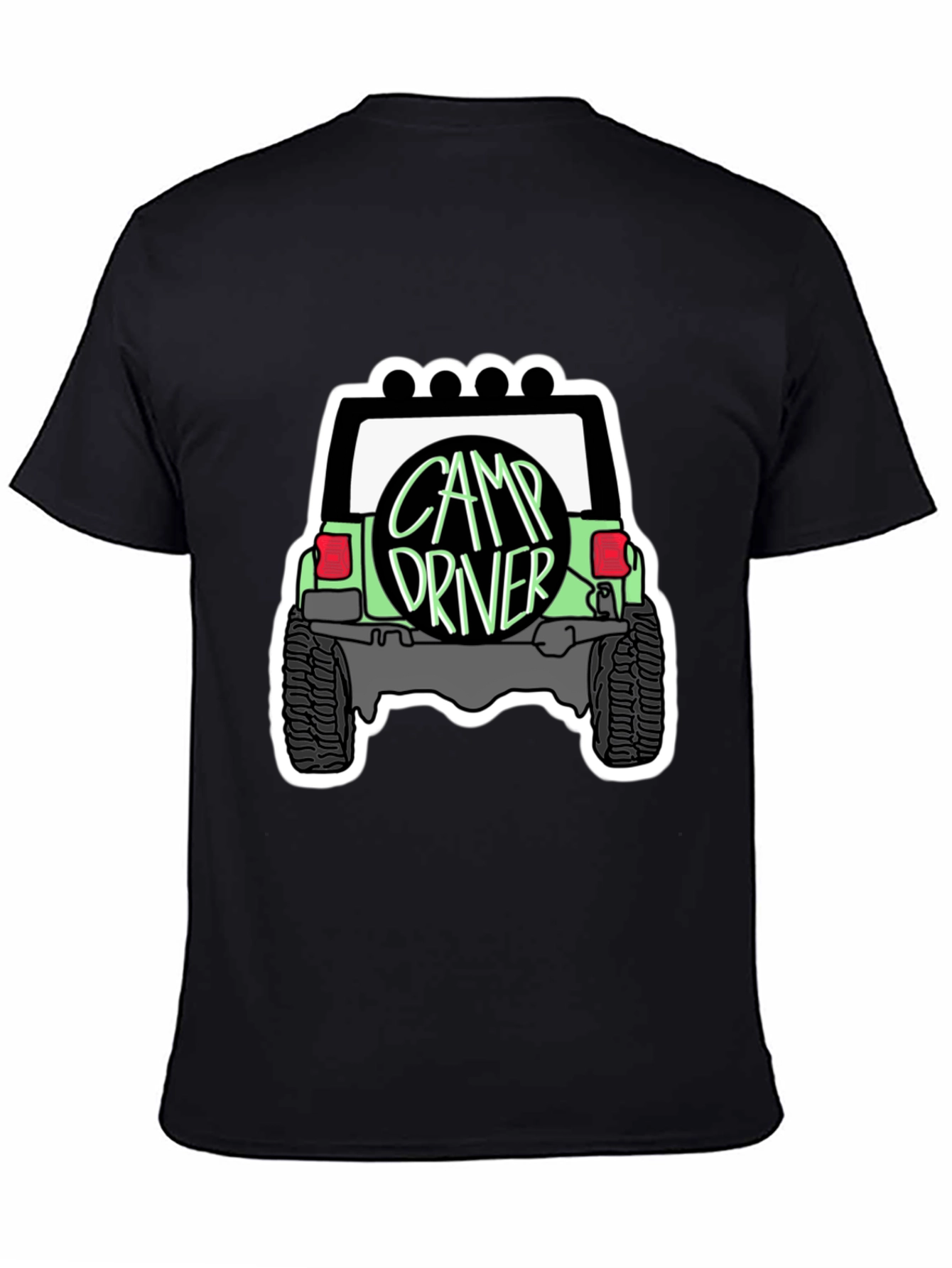 Camp Driver Off-Road Vehicle Graphic Tee