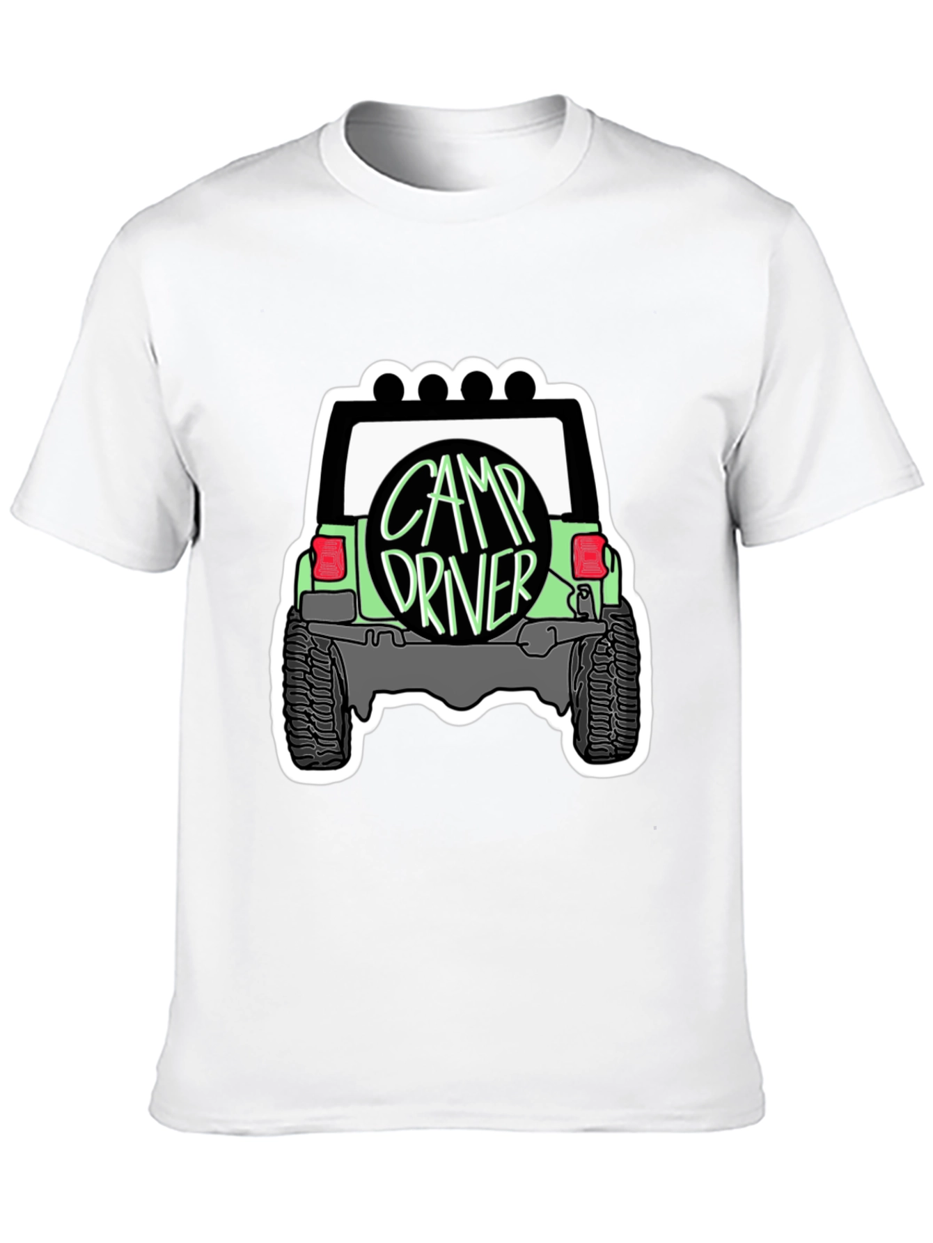 Camp Driver Off-Road Vehicle Graphic Tee