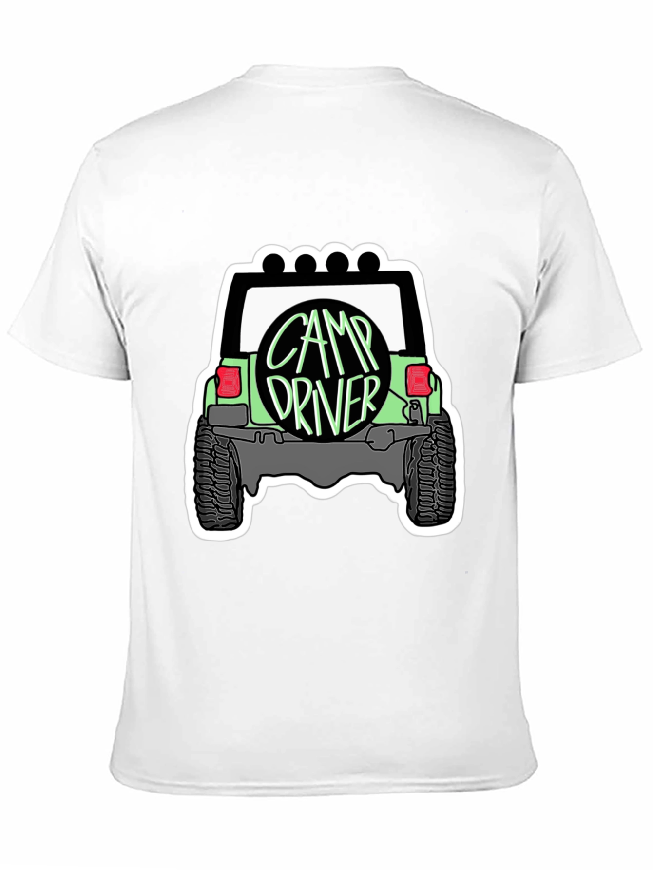 Camp Driver Off-Road Vehicle Graphic Tee