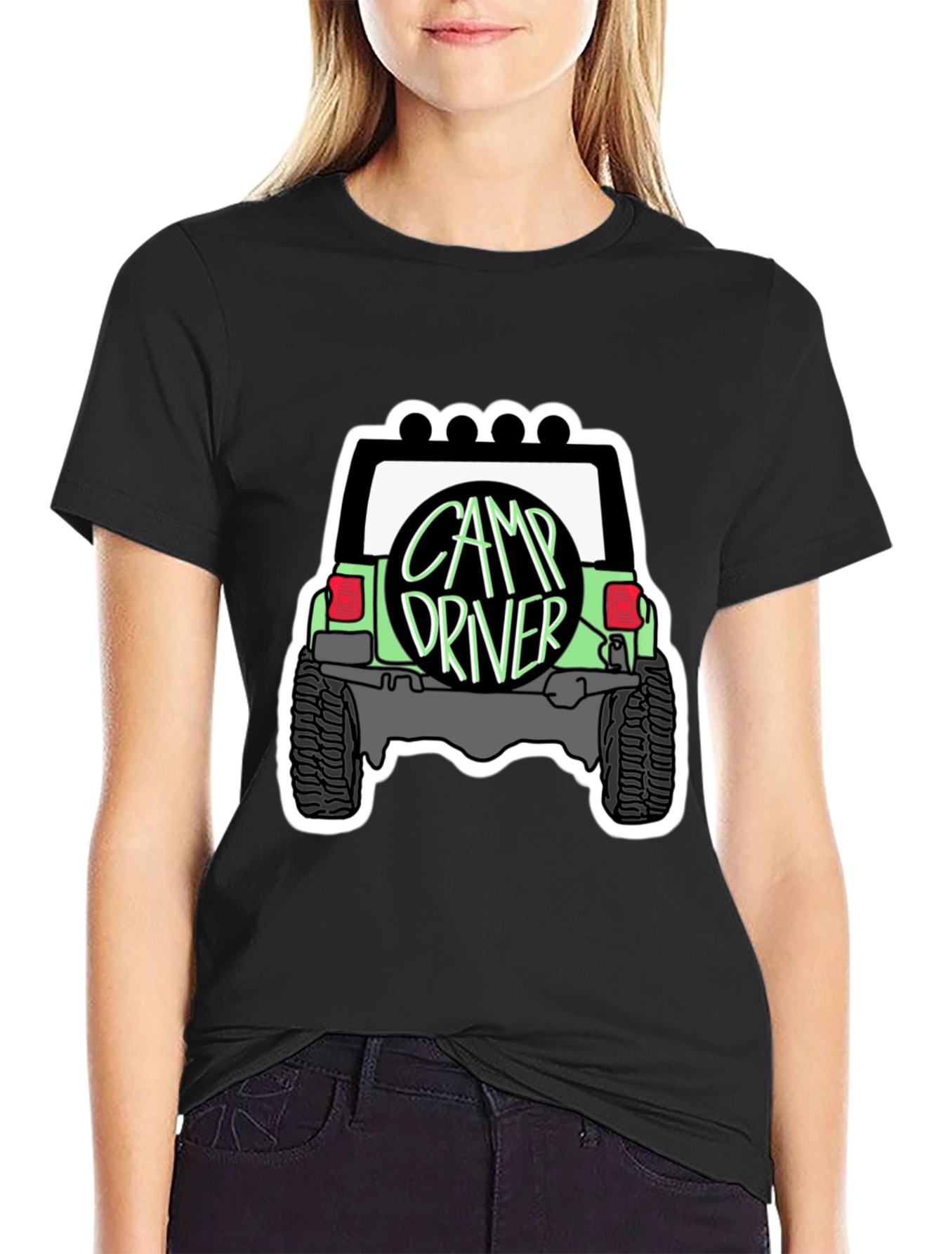 Camp Driver Off-Road Vehicle Graphic Tee