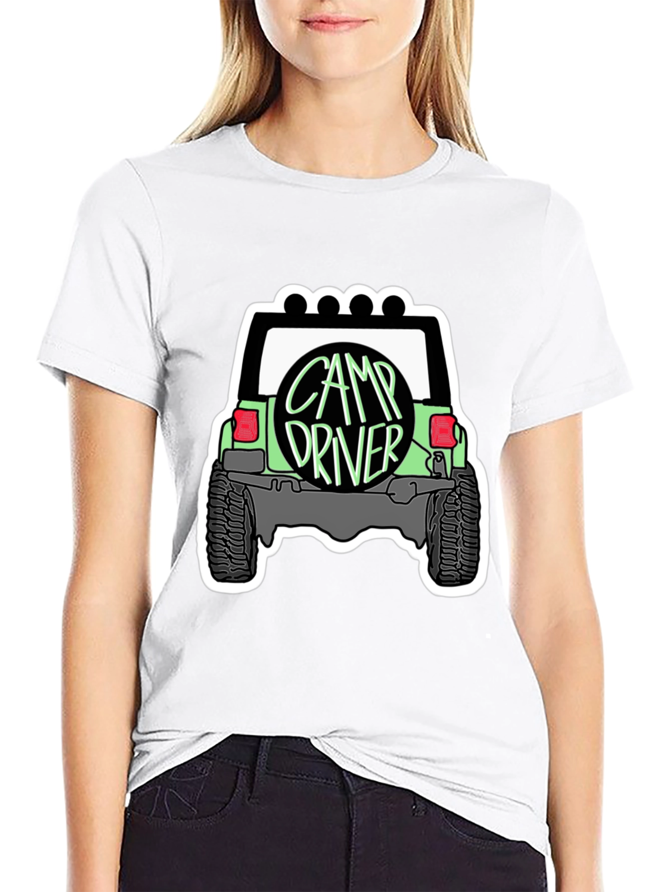 Camp Driver Off-Road Vehicle Graphic Tee
