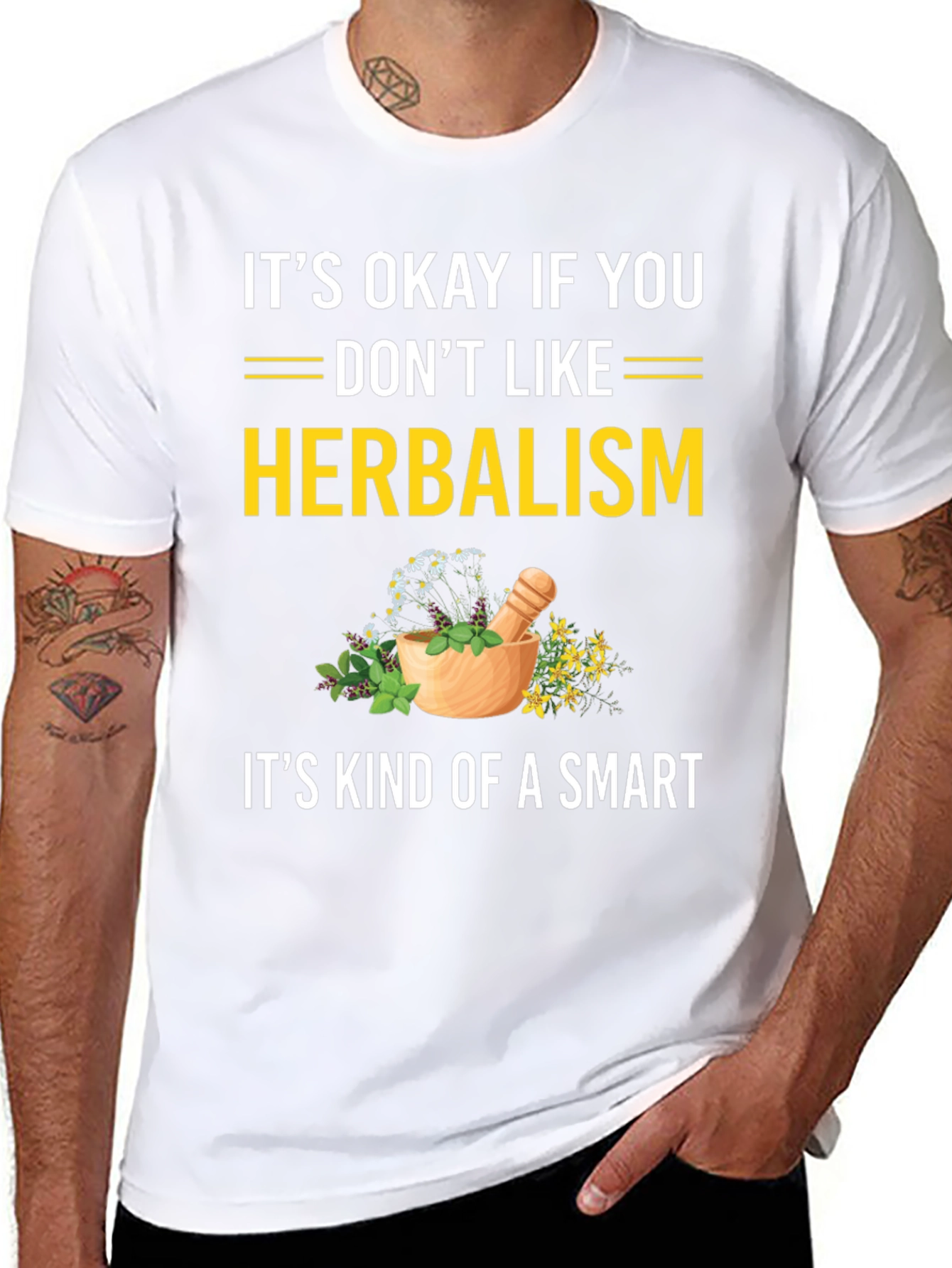 Herbalism Humor Graphic Tee