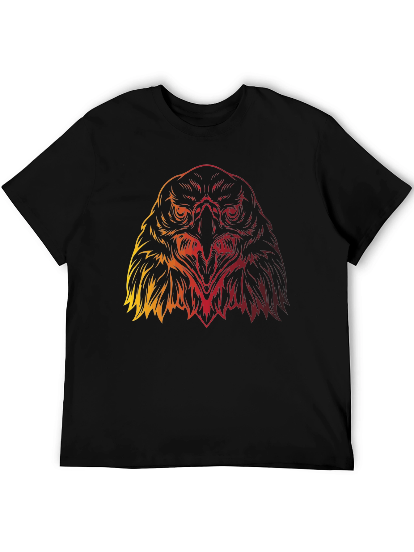 Eagle Graphic Tee - Bold Bird of Prey Design