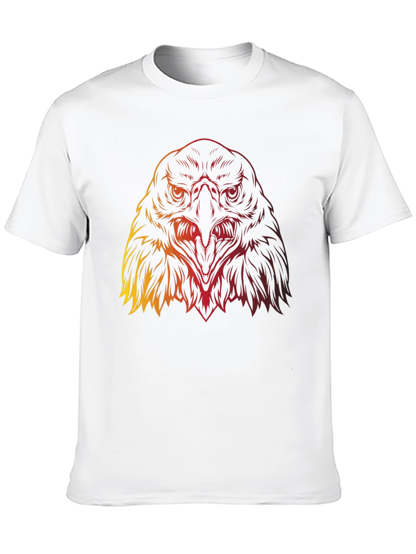 Eagle Graphic Tee - Bold Bird of Prey Design