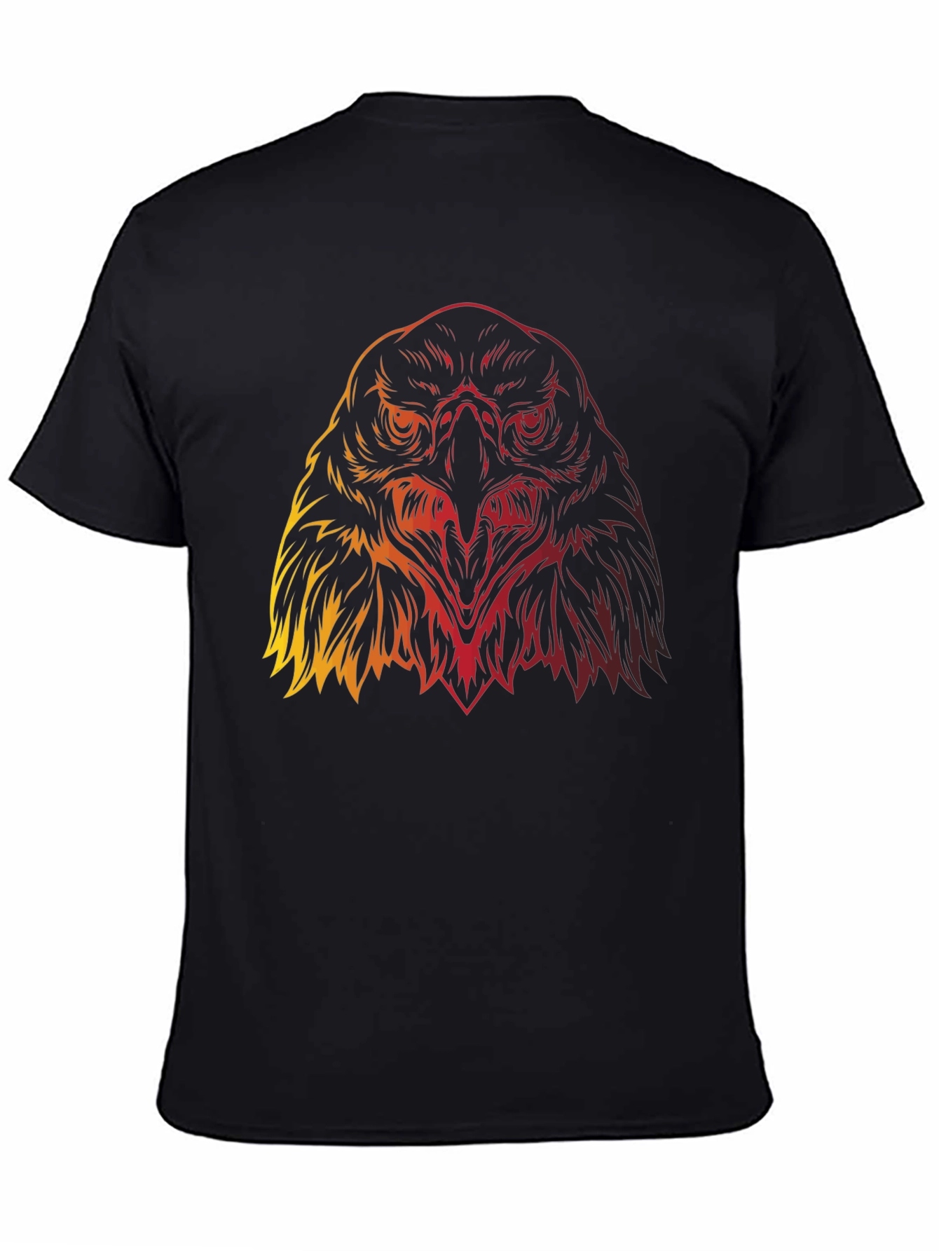 Eagle Graphic Tee - Bold Bird of Prey Design
