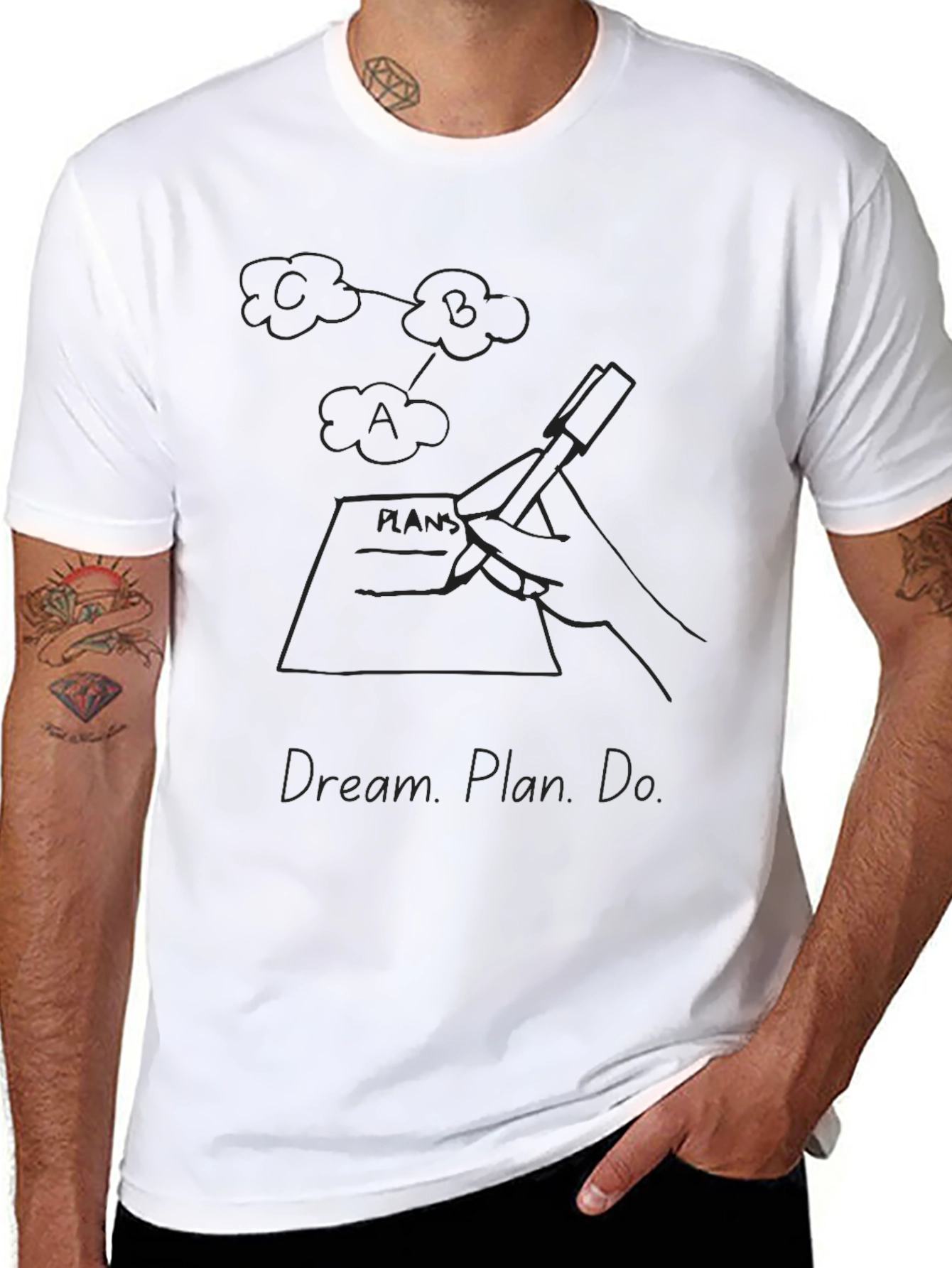 Dream Plan Do Graphic T-Shirt
