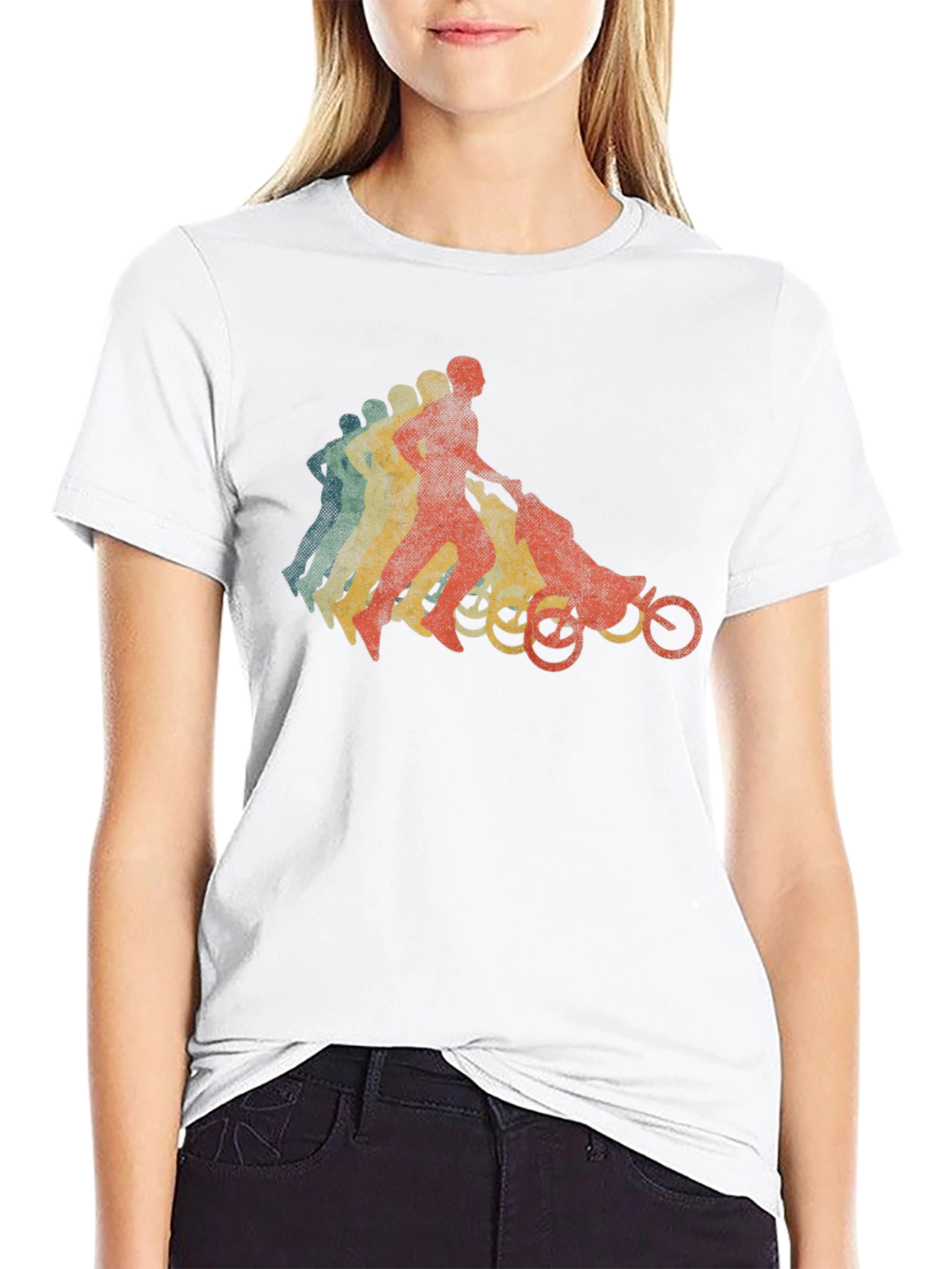 Retro Style Jogger Stroller T-Shirt
