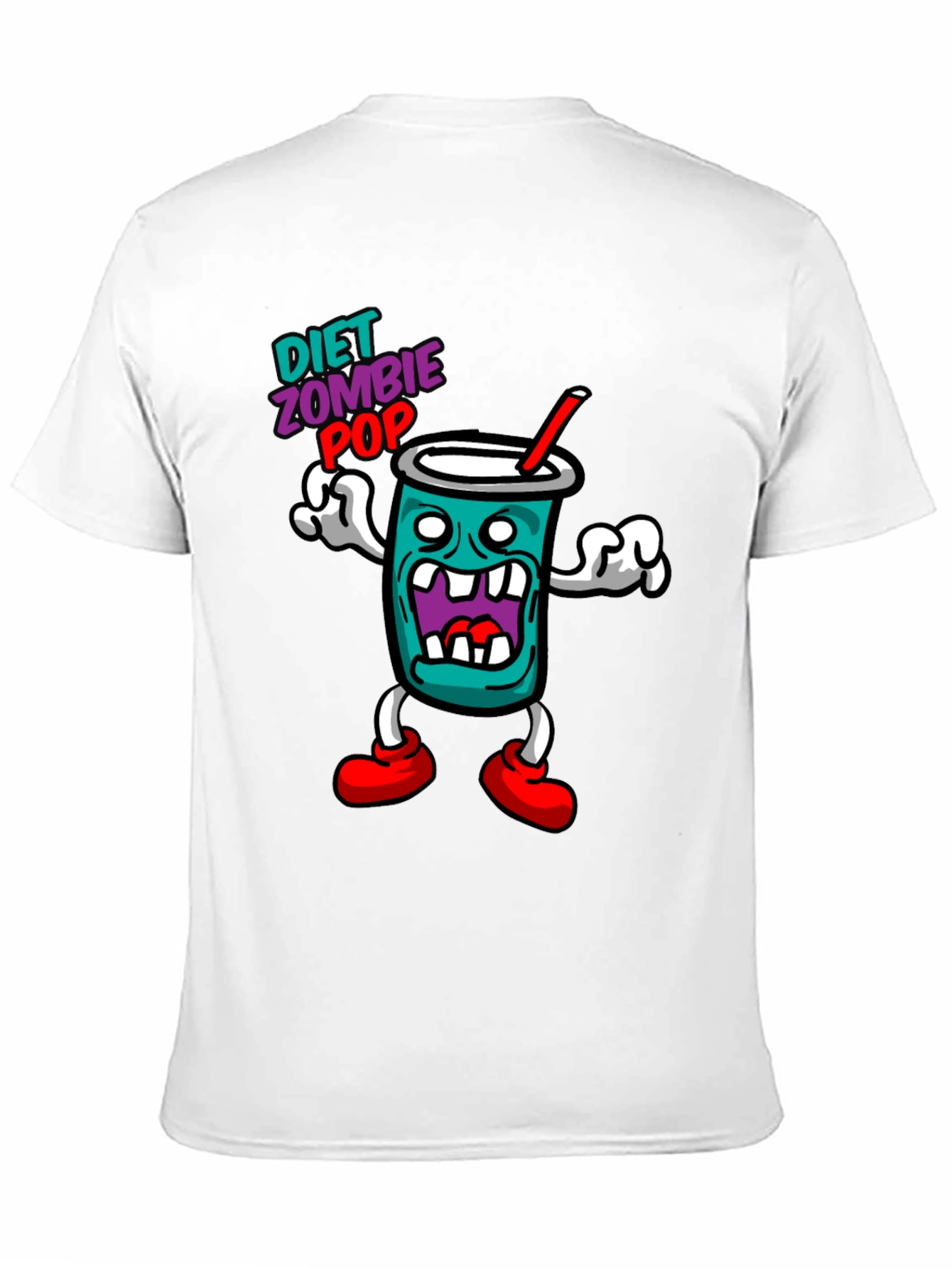 Diet Zombie Pop Black Graphic Tee