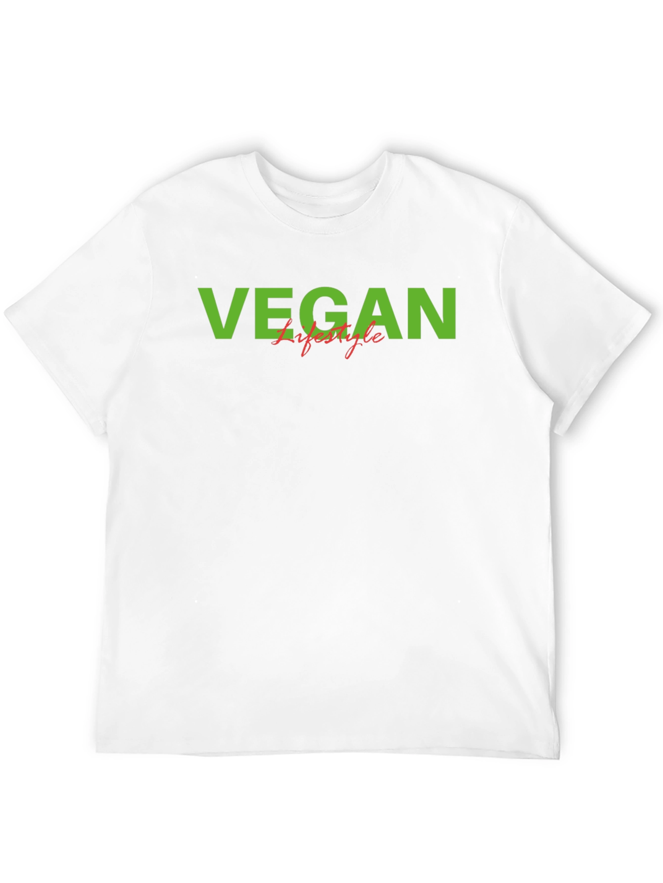 Vegan Lifestyle Graphic T-Shirt - Black