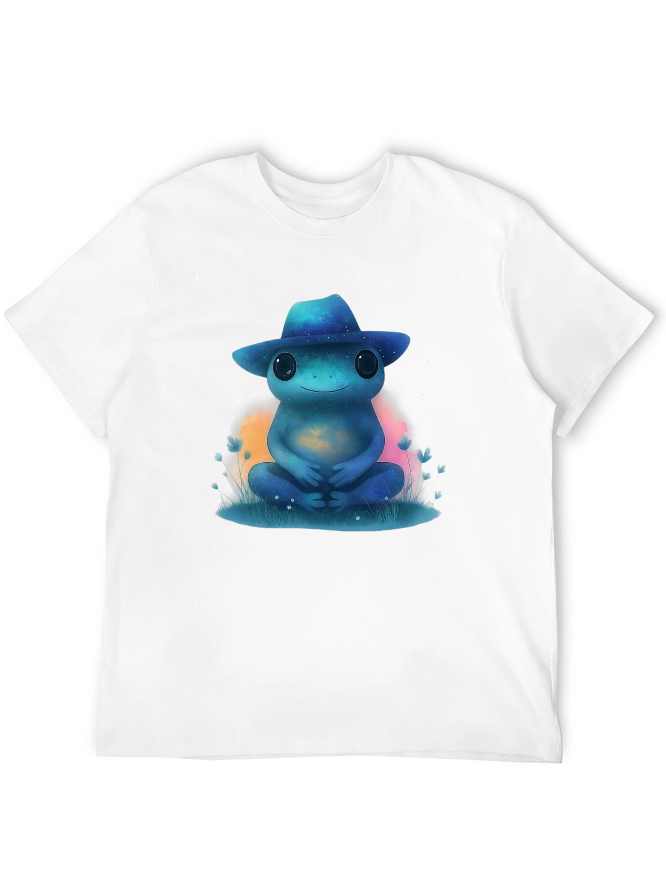 Cosmic Frog T-Shirt - Galaxy Hat Design
