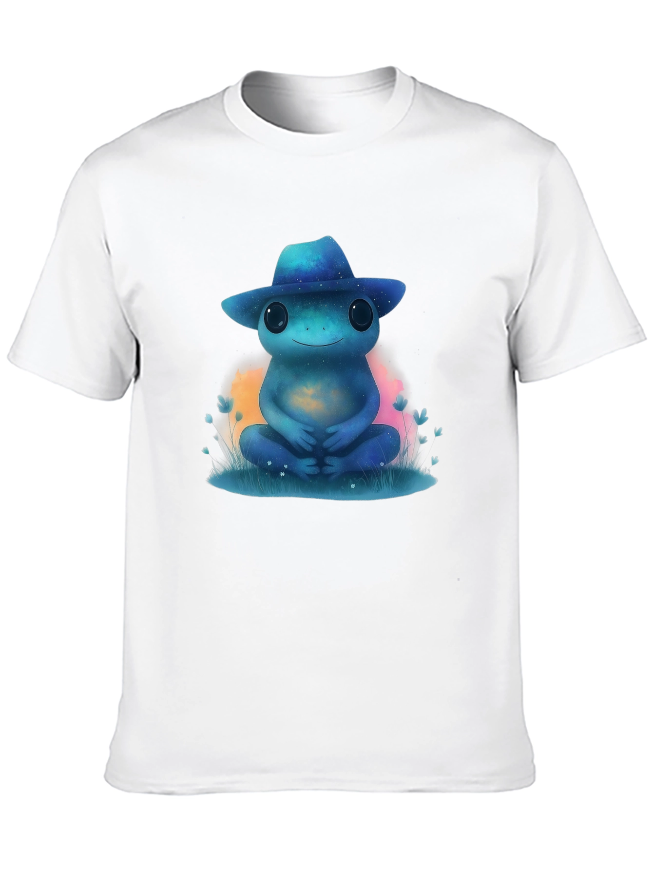 Cosmic Frog T-Shirt - Galaxy Hat Design