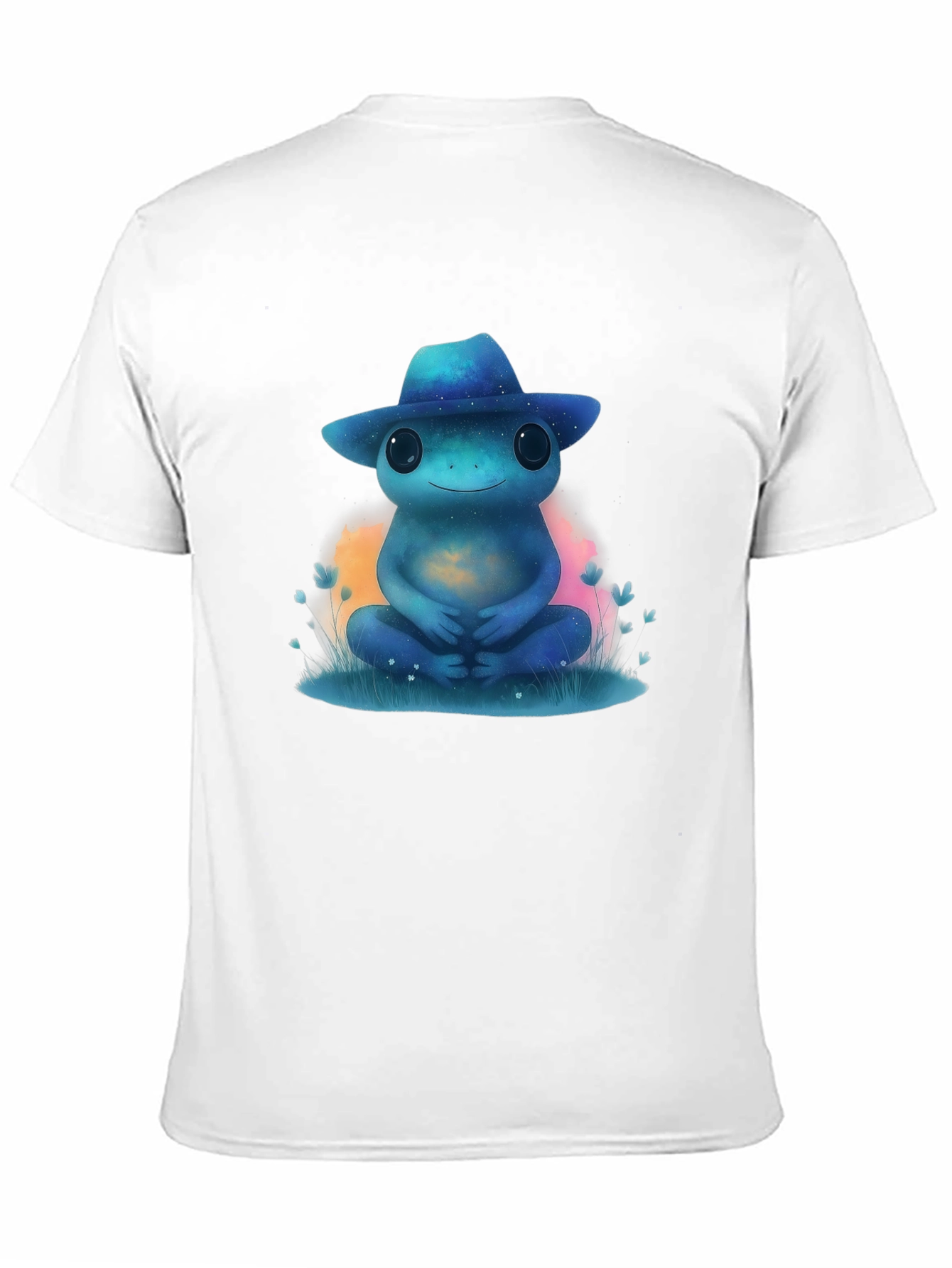 Cosmic Frog T-Shirt - Galaxy Hat Design