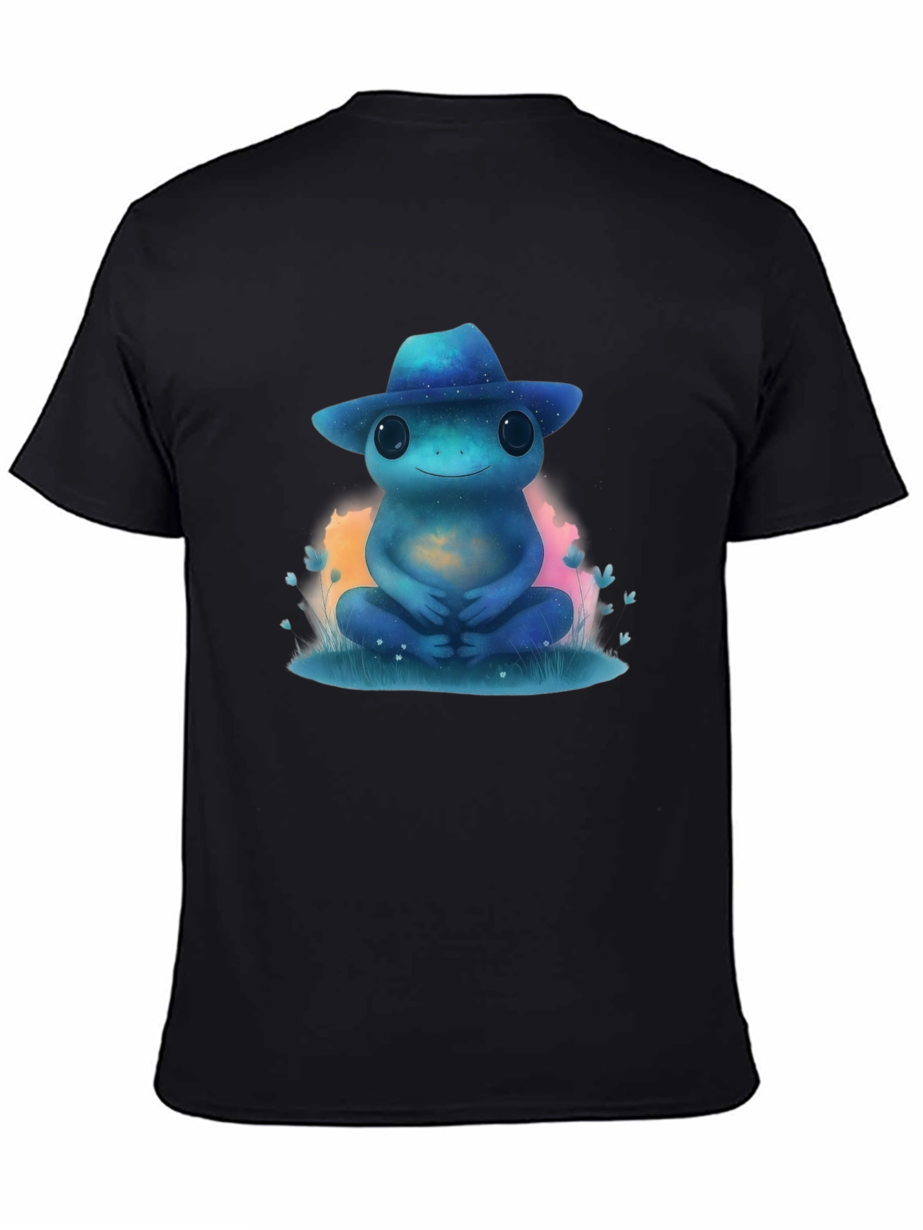 Cosmic Frog T-Shirt - Galaxy Hat Design