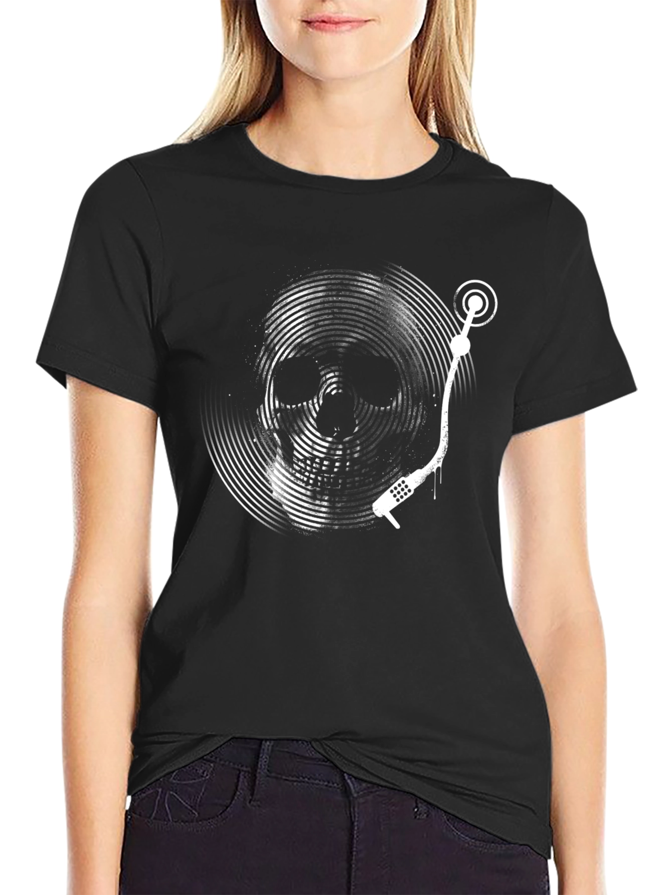 Skull Turntable T-Shirt