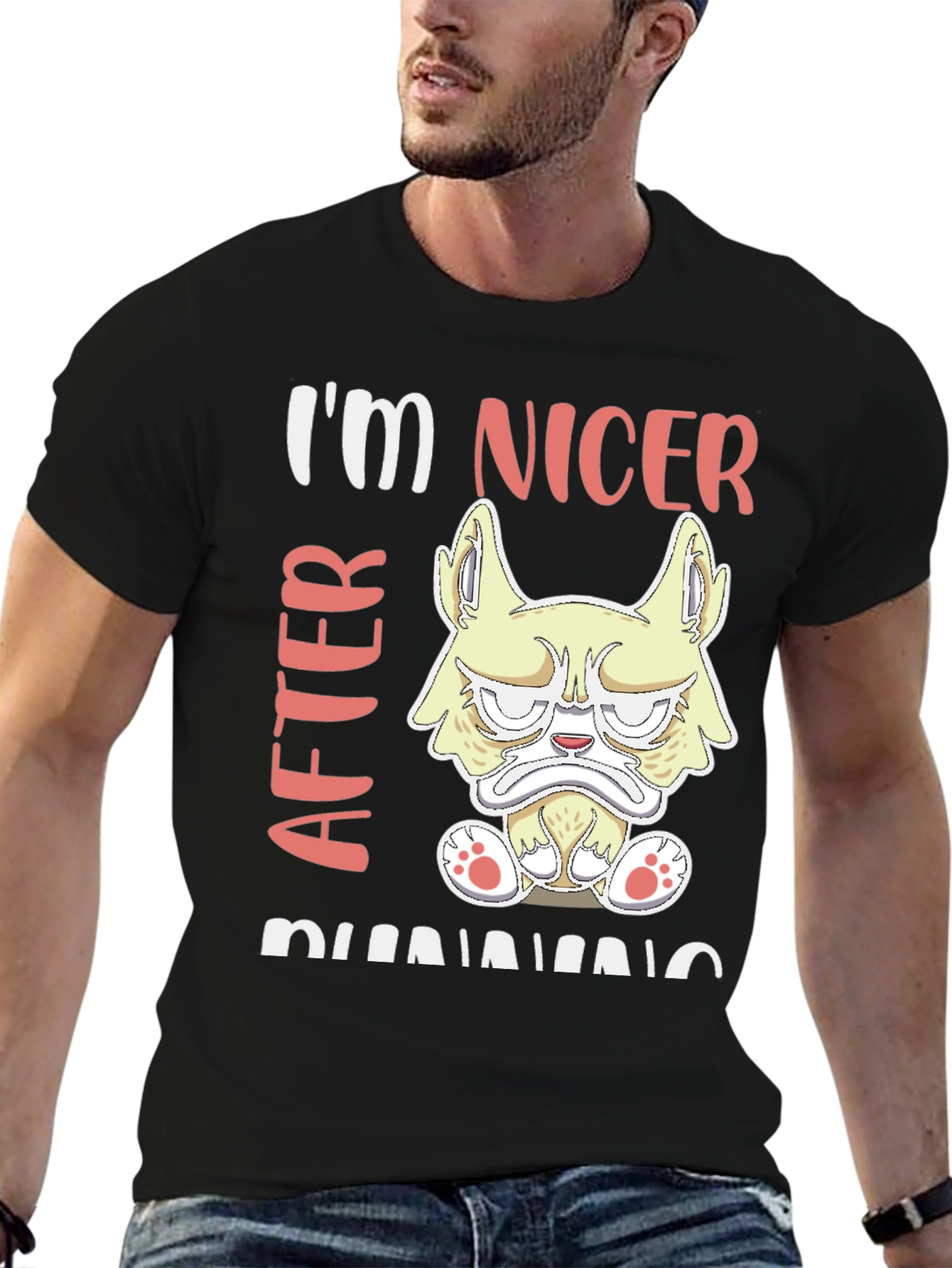 Funny Grumpy Dog Running T-Shirt