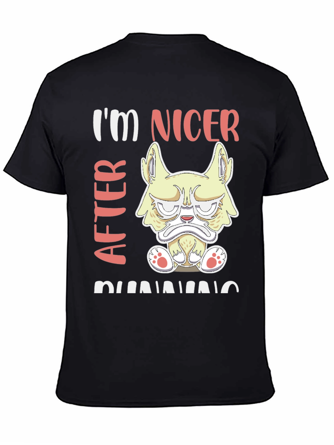 Funny Grumpy Dog Running T-Shirt