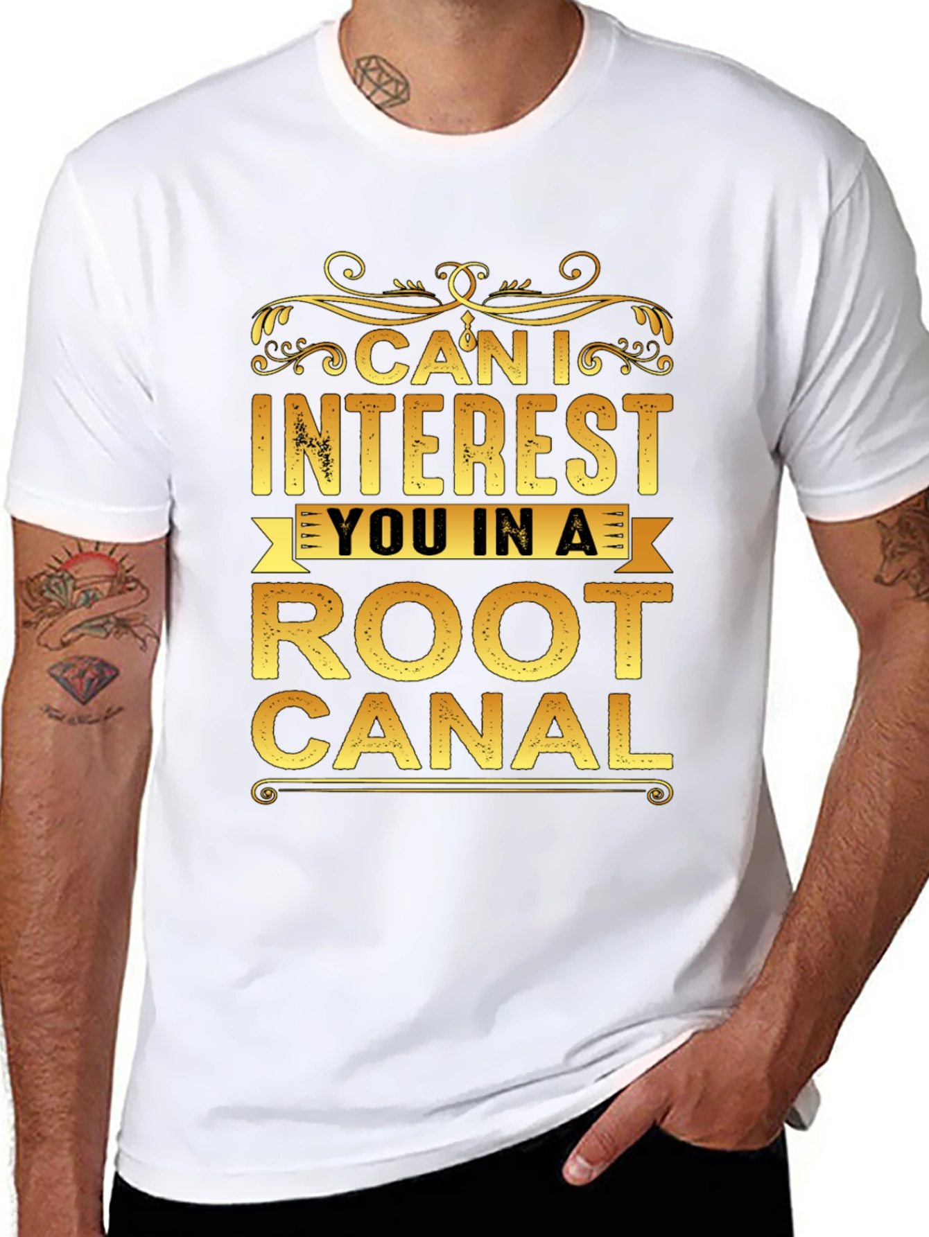 Can I Interest You In a Root Canal T-Shirt