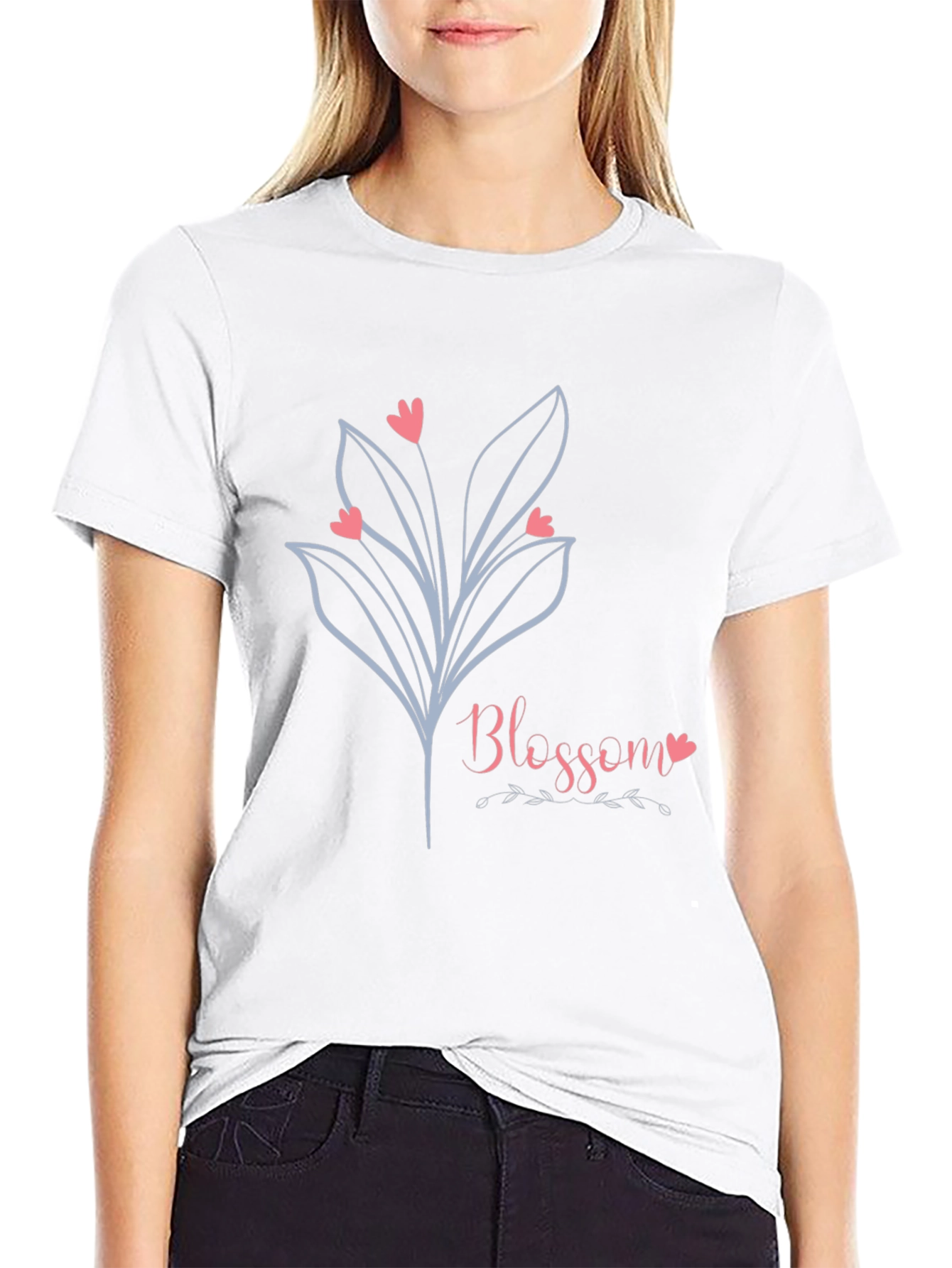 Blossom Graphic T-Shirt - Stylish & Comfy