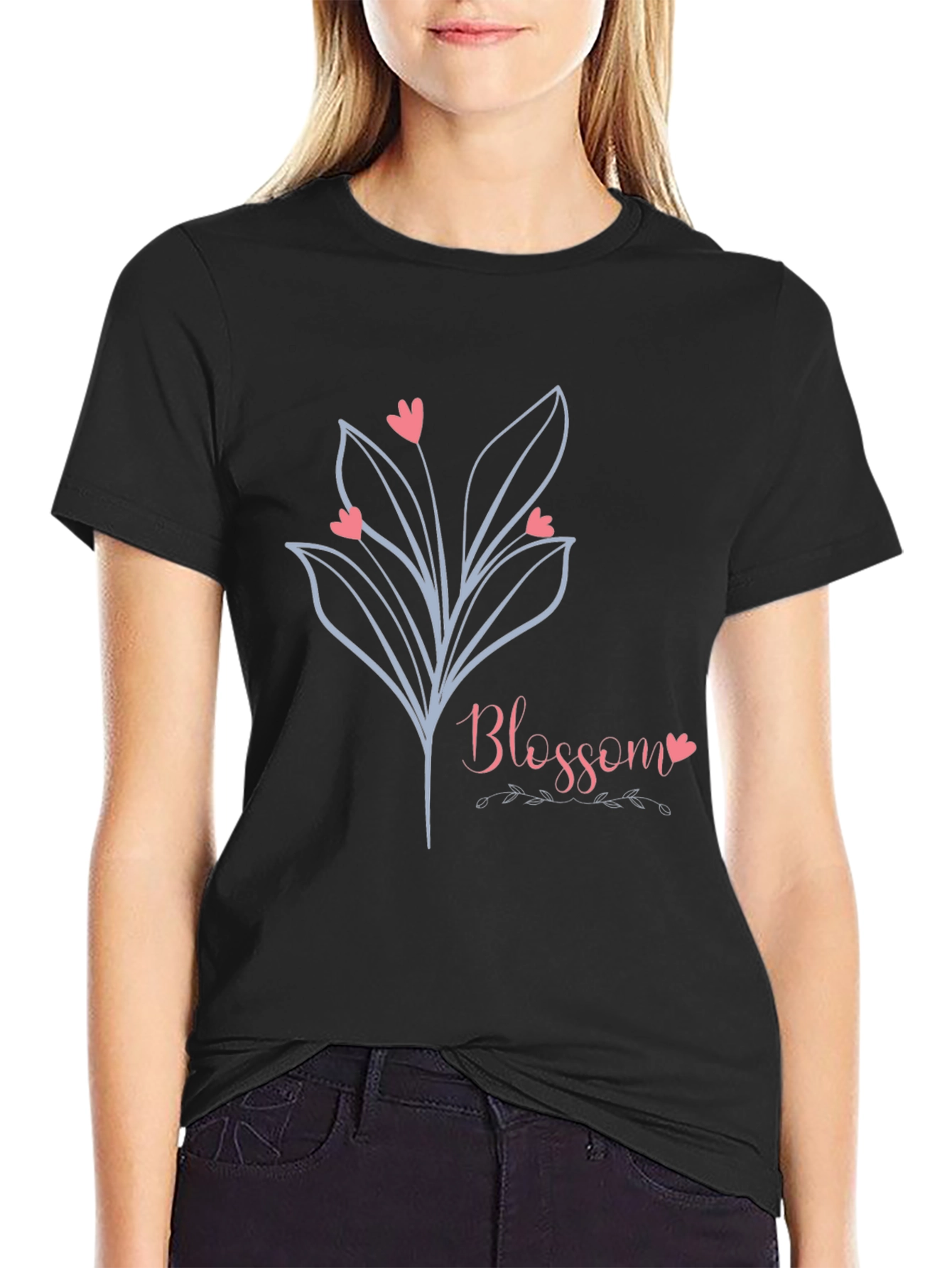 Blossom Graphic T-Shirt - Stylish & Comfy