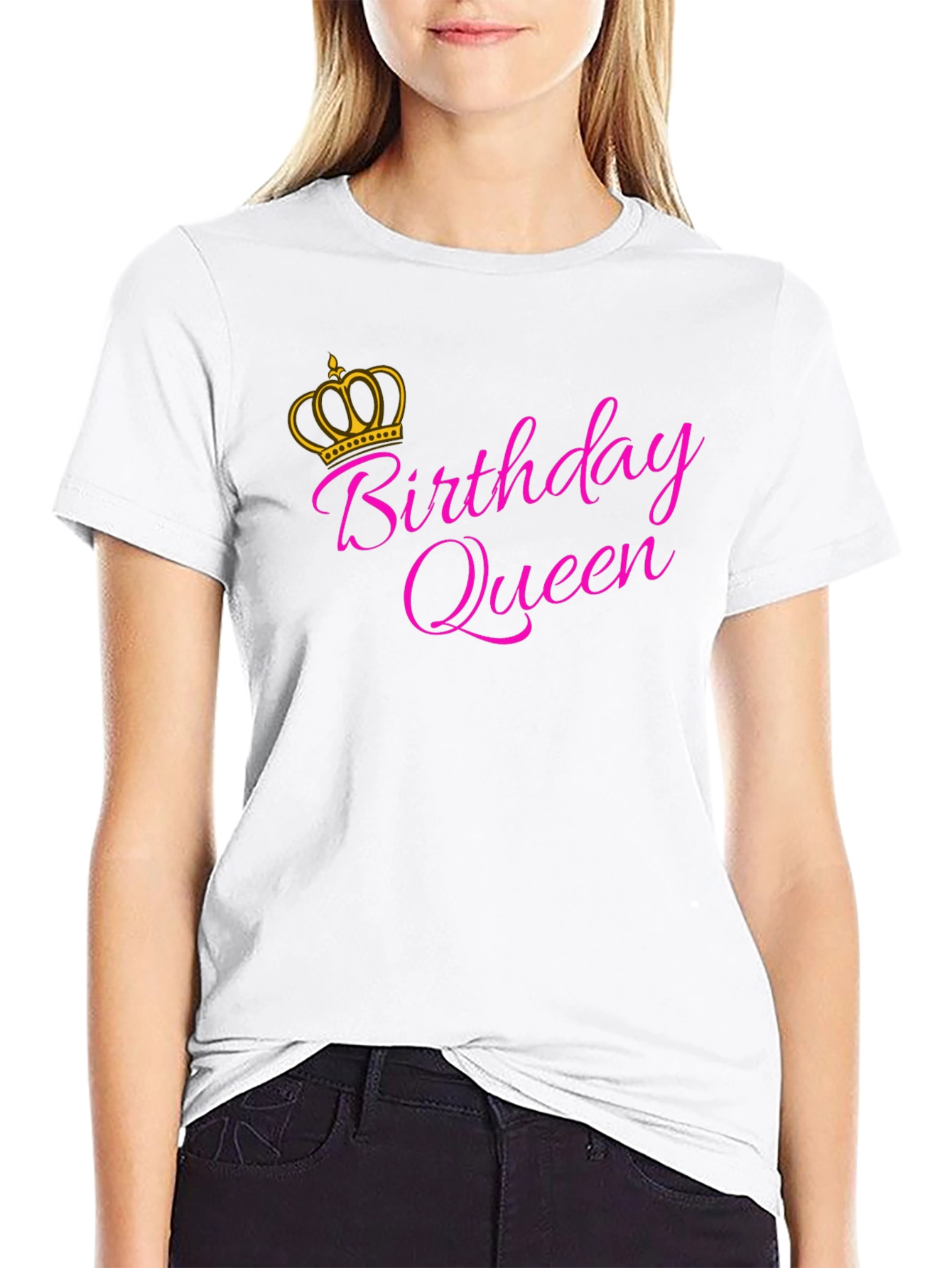 Birthday Queen T-Shirt - Stylish Celebration Apparel